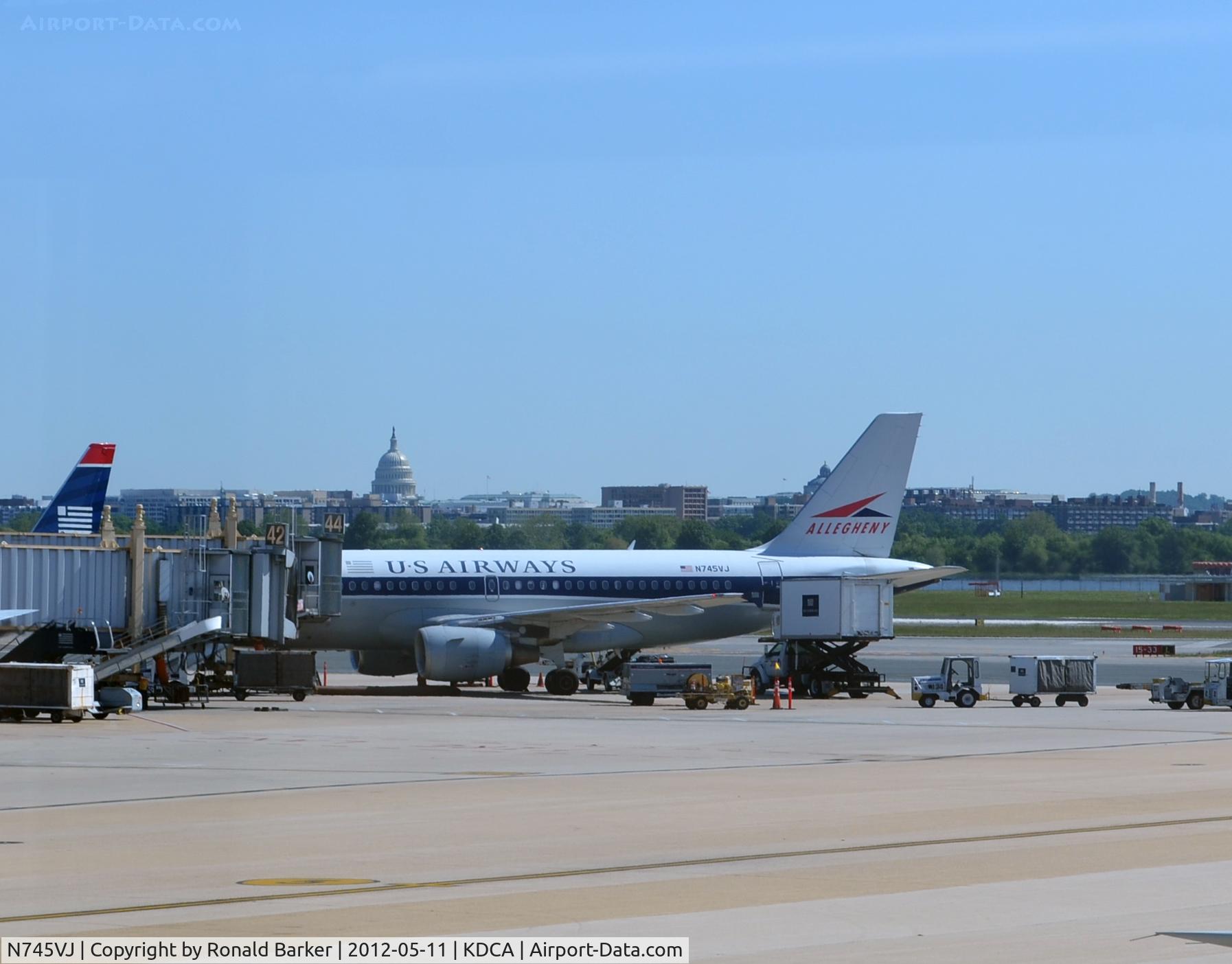 N745VJ, 2000 Airbus A319-112 C/N 1289, Allegheny
