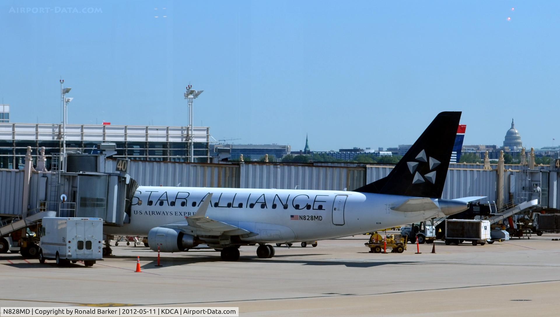 N828MD, 2005 Embraer 170SU (ERJ-170-100SU) C/N 17000048, DCA, VA