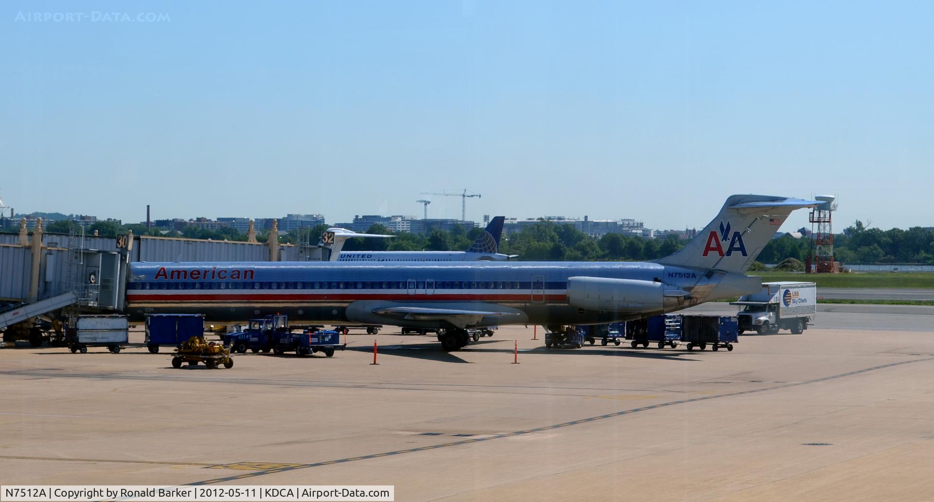 N7512A, 1989 McDonnell Douglas MD-82 (DC-9-82) C/N 49806, DCA, VA