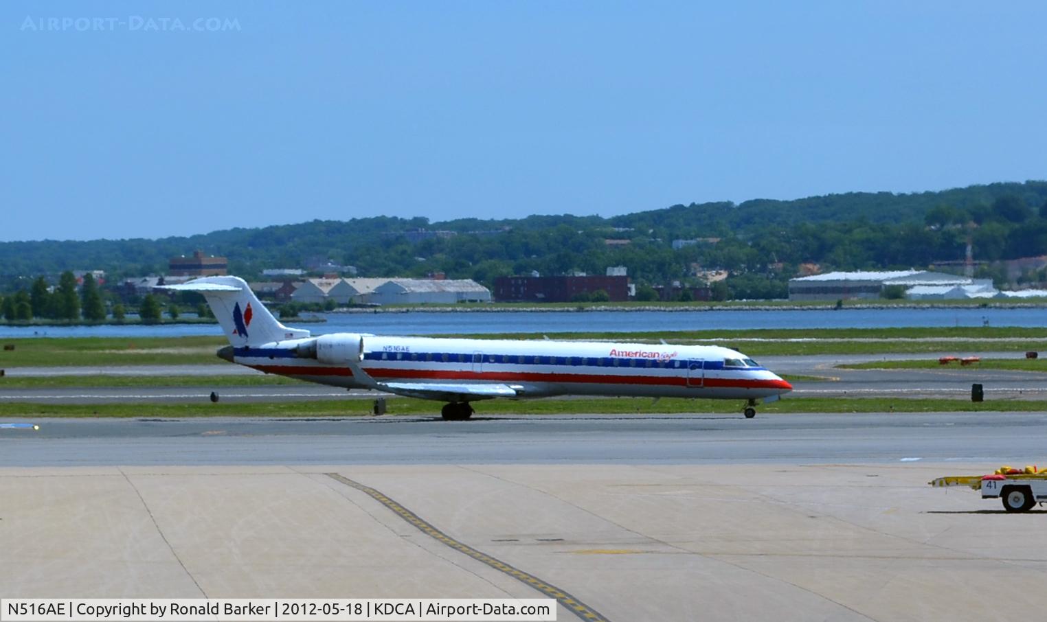 N516AE, 2003 Bombardier CRJ-701ER (CL-600-2C10) Regional Jet C/N 10123, Taxi DCA