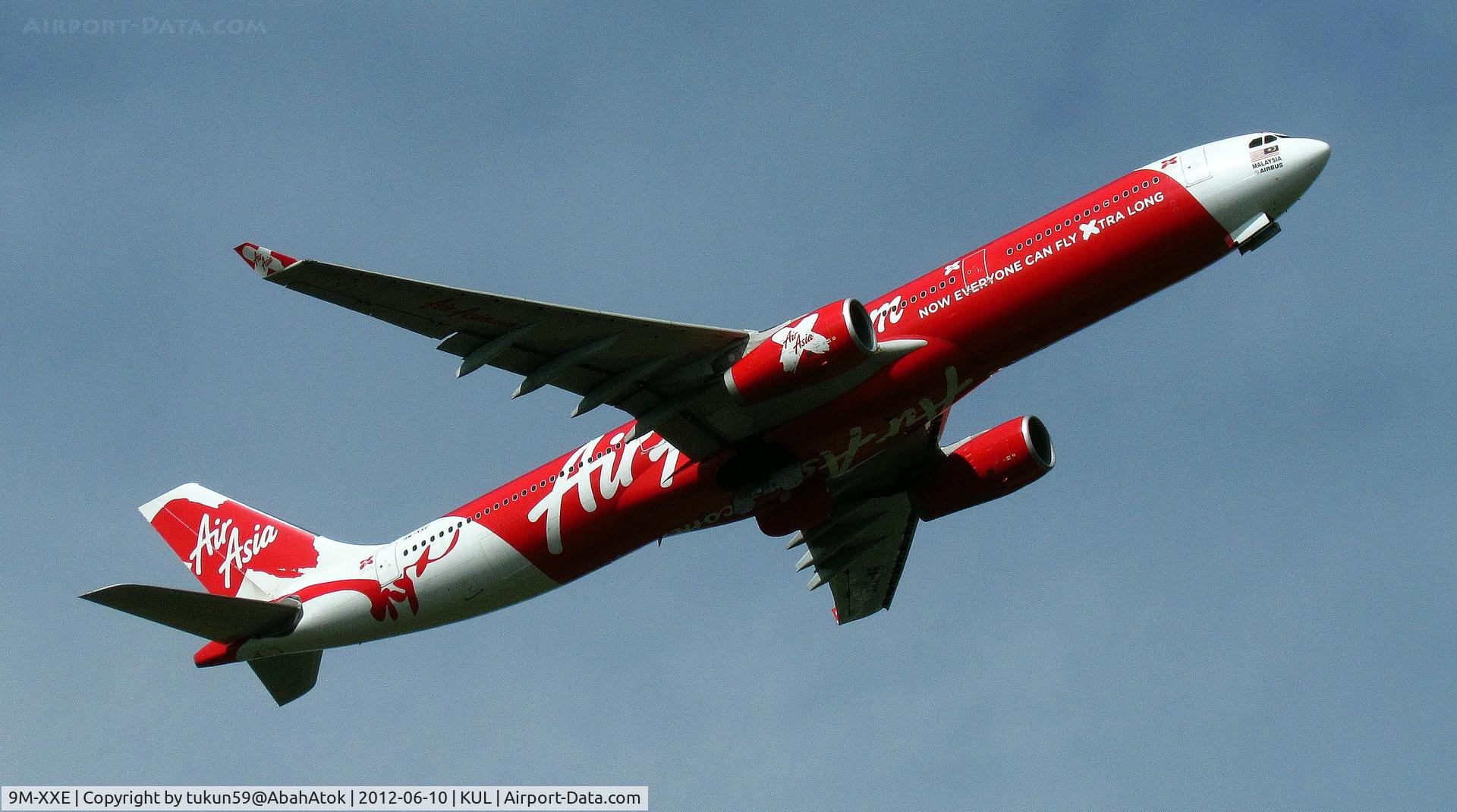 9M-XXE, 2009 Airbus A330-343X C/N 1075, AirAsia X