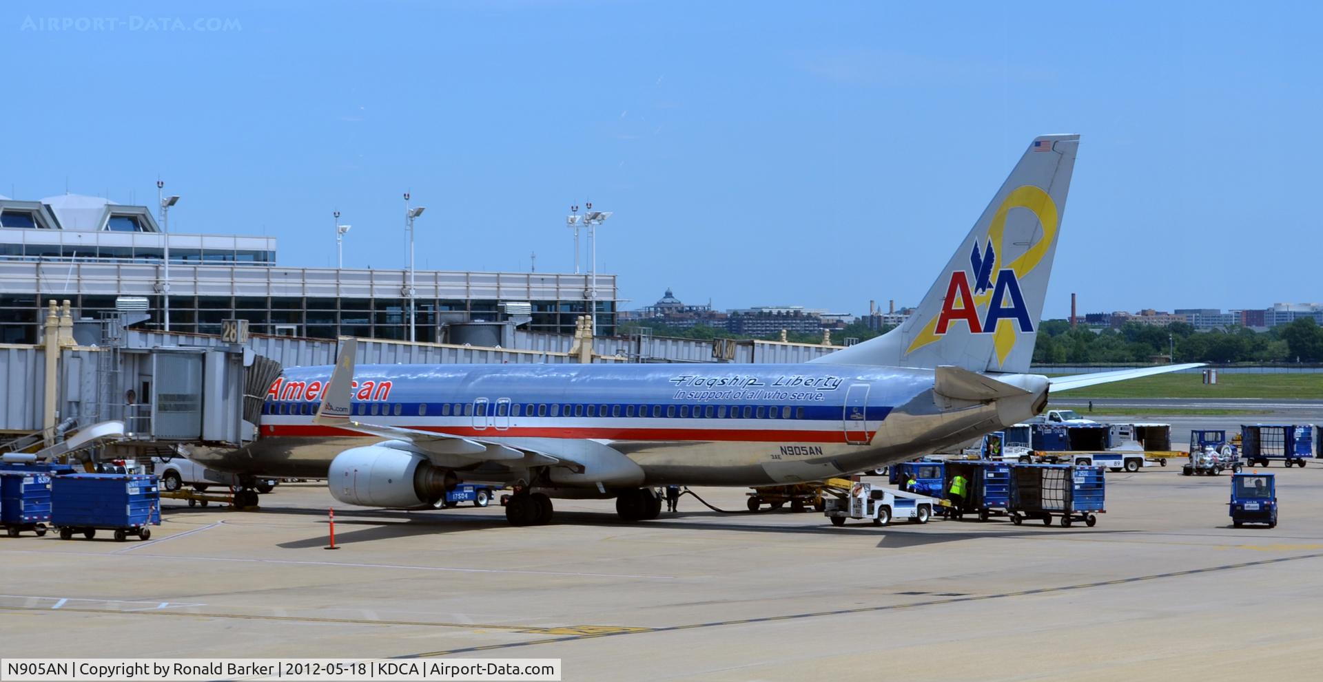 N905AN, 1999 Boeing 737-823 C/N 29507, DCA, VA