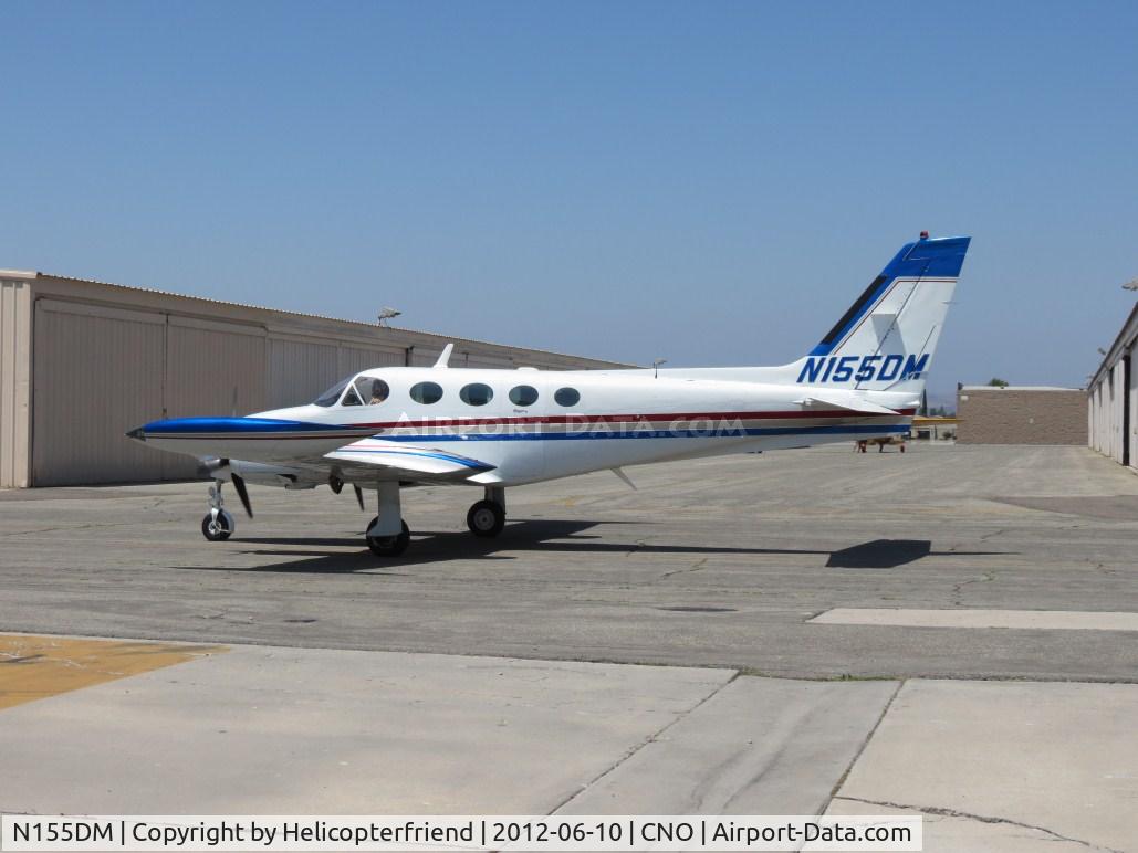 N155DM, 1978 Cessna 340A C/N 340A-0511, Taxiing southbound towards the runway
