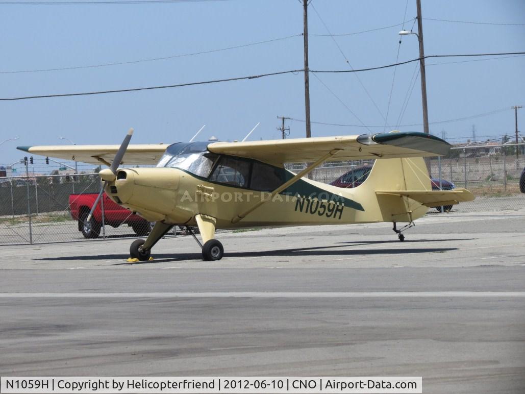 N1059H, 1948 Aeronca 15AC Sedan C/N 15AC-75, Parked in the north west parking area