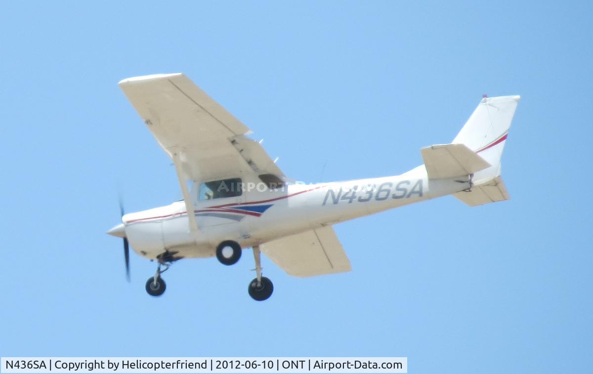 N436SA, 1967 Cessna 150H C/N 15067549, On final