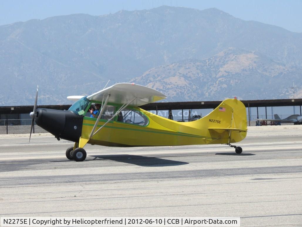 N2275E, 1946 Aeronca 7AC Champion C/N 7AC-5849, Taxiing eastbound