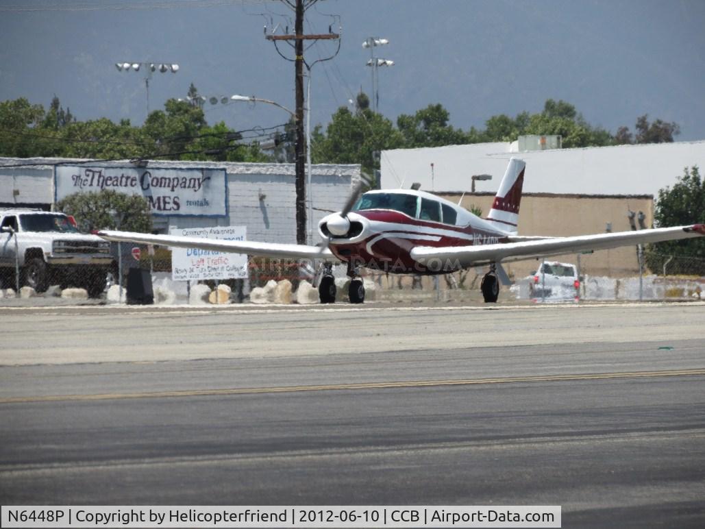 N6448P, 1959 Piper PA-24-250 Comanche C/N 24-1563, Adding power to start take off roll