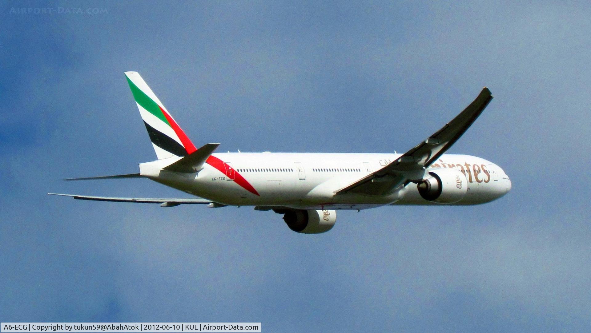 A6-ECG, 2008 Boeing 777-31H/ER C/N 35579, Emirates