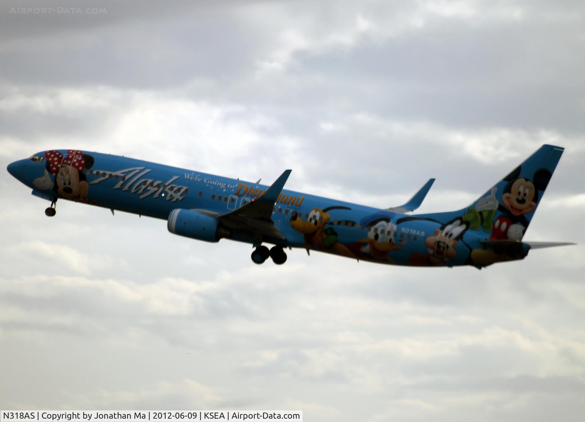 N318AS, 2003 Boeing 737-990 C/N 30018, Spirit of Disneyland II