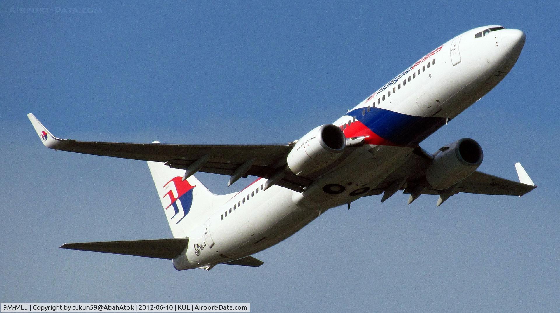 9M-MLJ, 2011 Boeing 737-8 C/N 39319, Malaysia Airlines