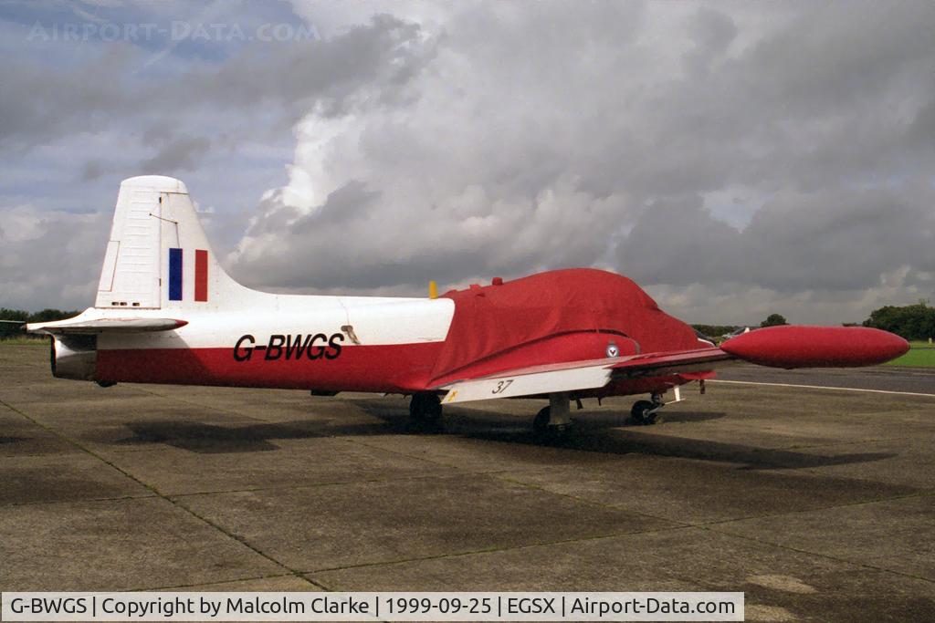 G-BWGS, 1971 BAC 84 Jet Provost T.5A C/N EEP/JP/974, BAC 84 Jet Provost T.5A at North Weald's Photoshoot in 1999.