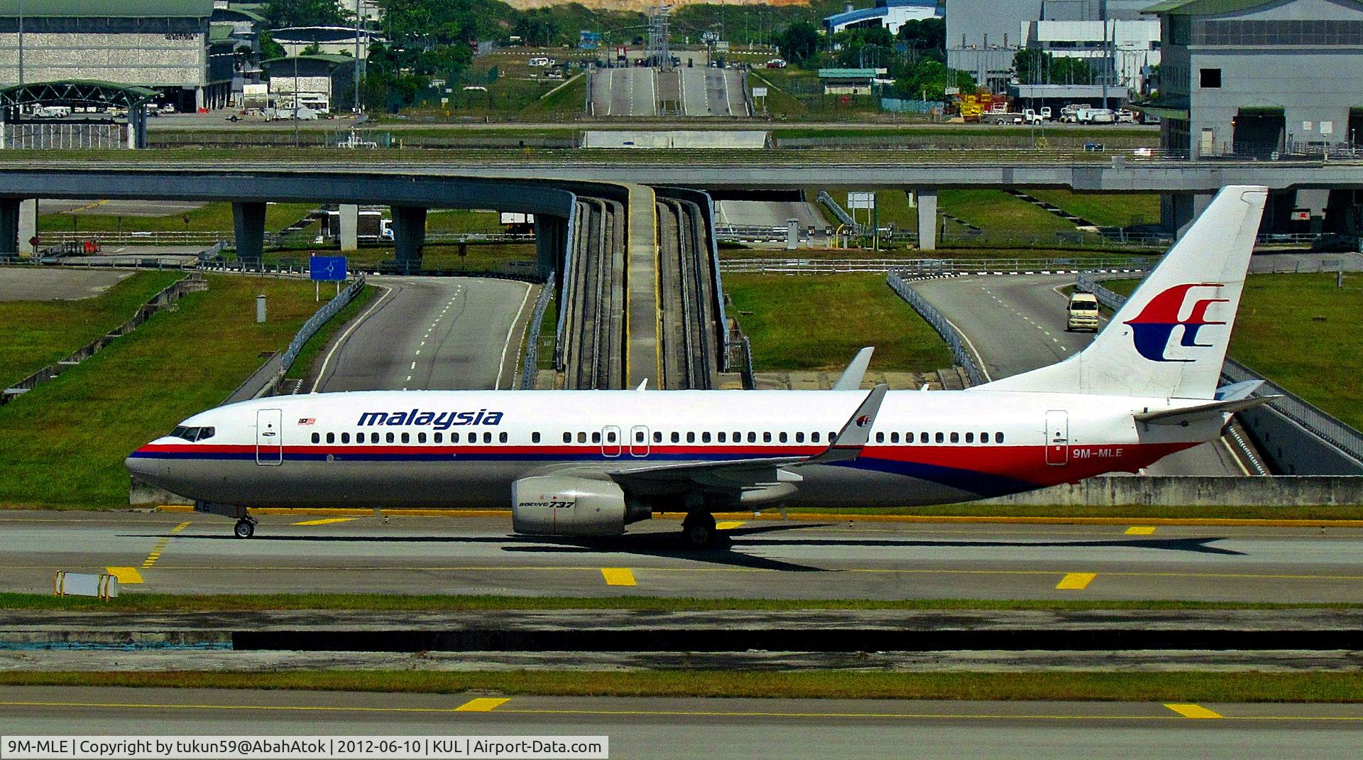 9M-MLE, 2008 Boeing 737-8FH C/N 35105, Malaysia Airlines