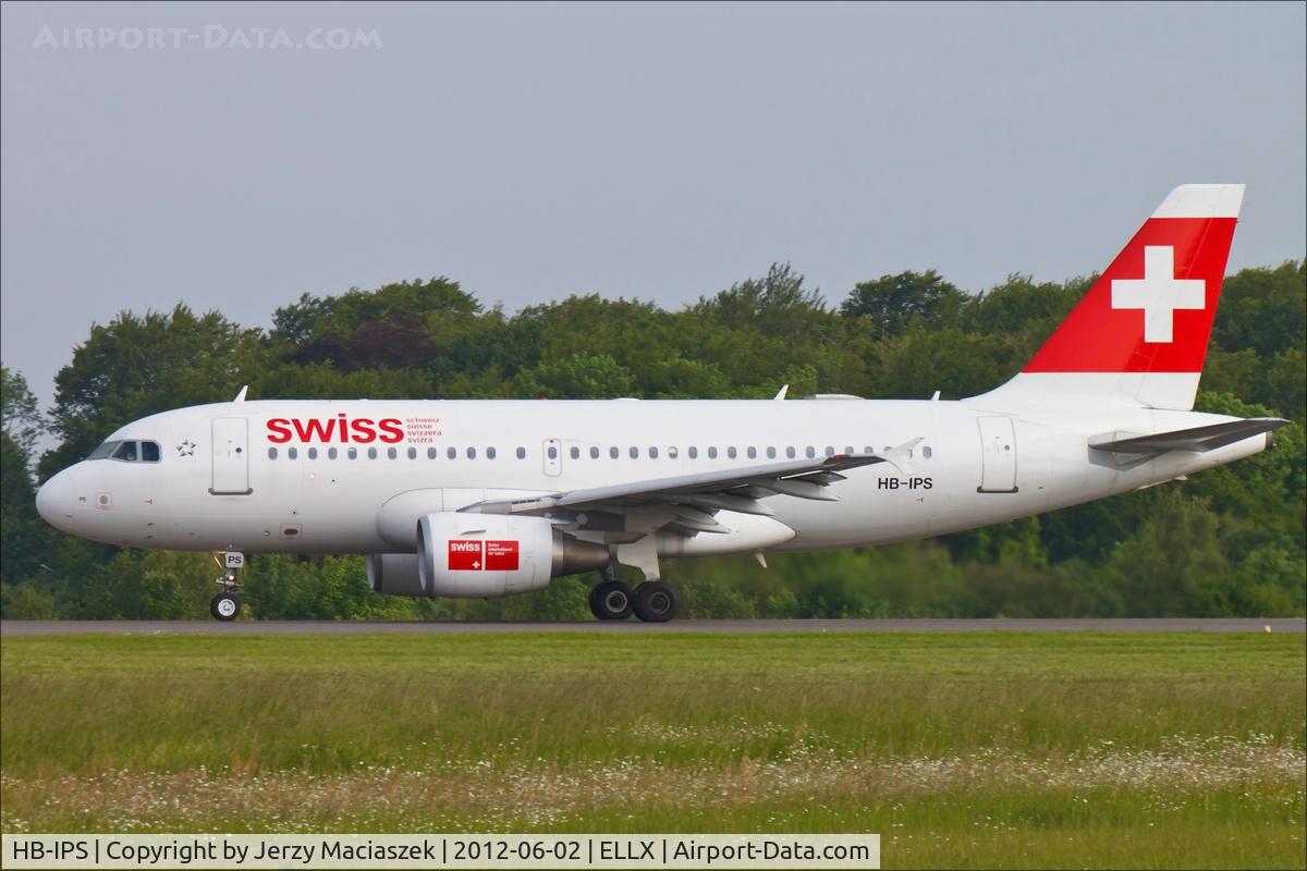 HB-IPS, 1997 Airbus A319-112 C/N 734, Airbus A319-112