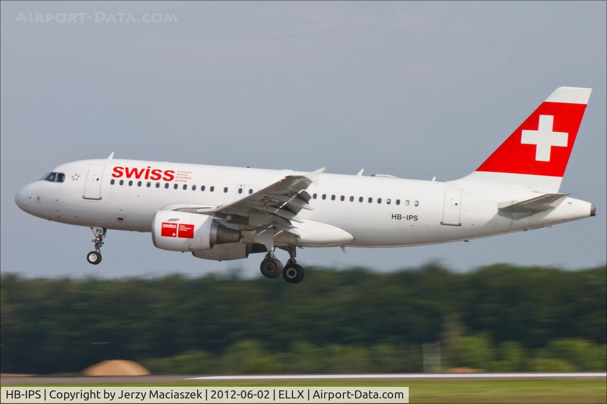 HB-IPS, 1997 Airbus A319-112 C/N 734, Airbus A319-112