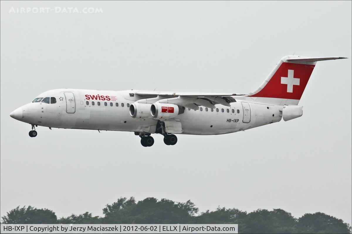 HB-IXP, 1996 British Aerospace Avro 146-RJ100 C/N E3283, Avro 146 RJ-100