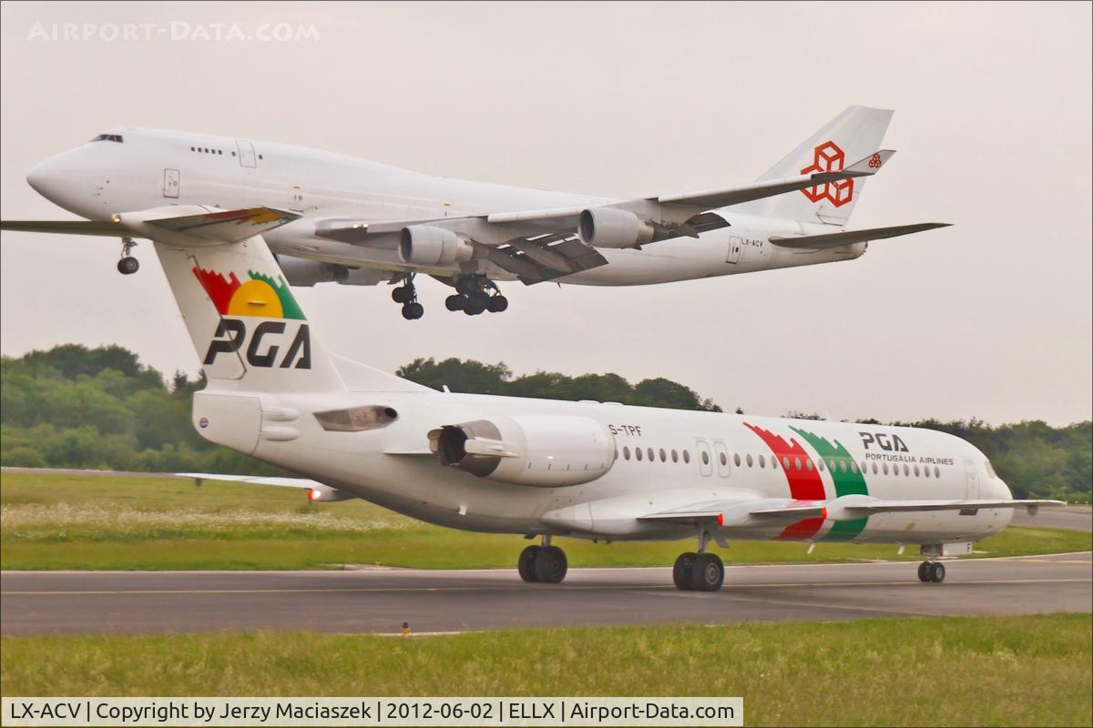 LX-ACV, 1989 Boeing 747-4B5/BCF C/N 24200, Boeing 747