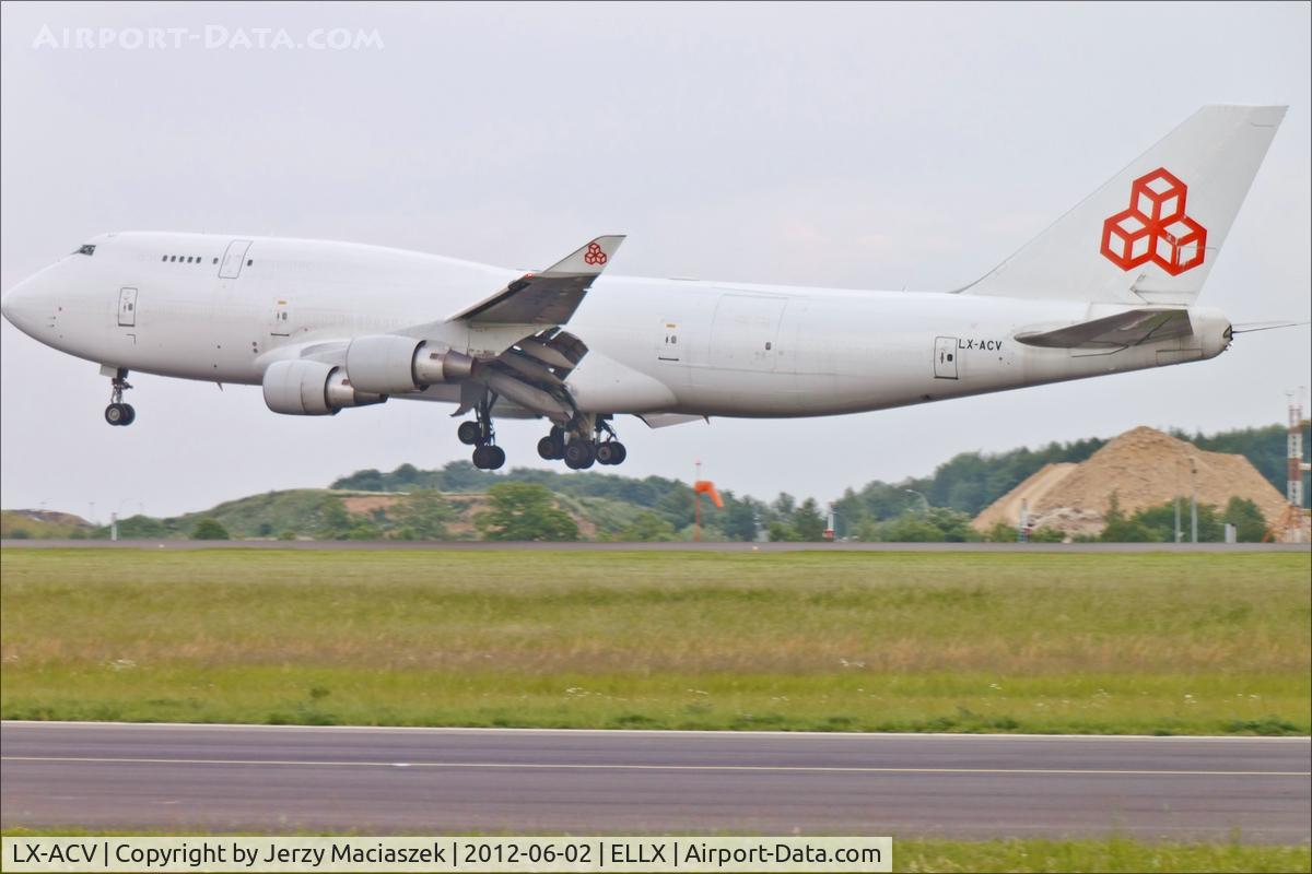 LX-ACV, 1989 Boeing 747-4B5/BCF C/N 24200, Boeing 747-4B5