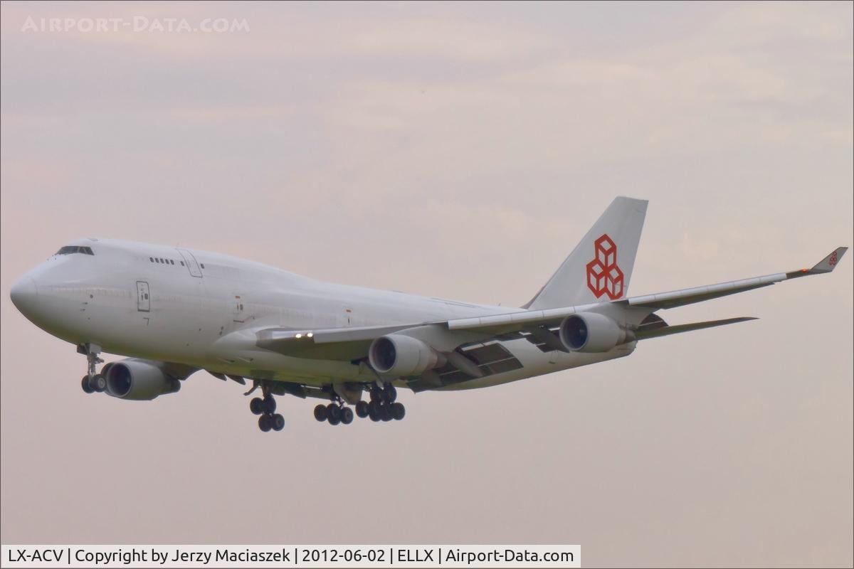 LX-ACV, 1989 Boeing 747-4B5/BCF C/N 24200, Boeing 747-4B5/BCF