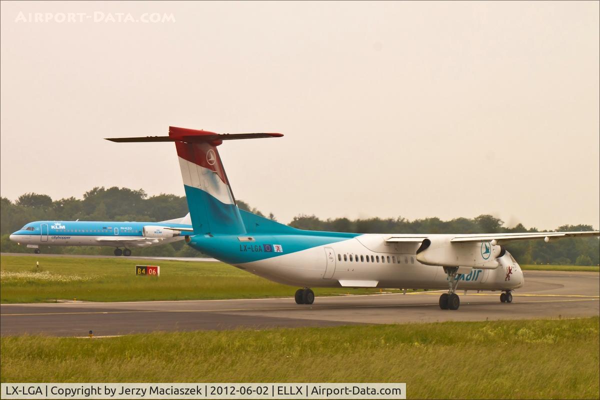 LX-LGA, 2007 De Havilland Canada DHC-8-402Q Dash 8 C/N 4159, De Havilland Canada DHC-8-402Q,