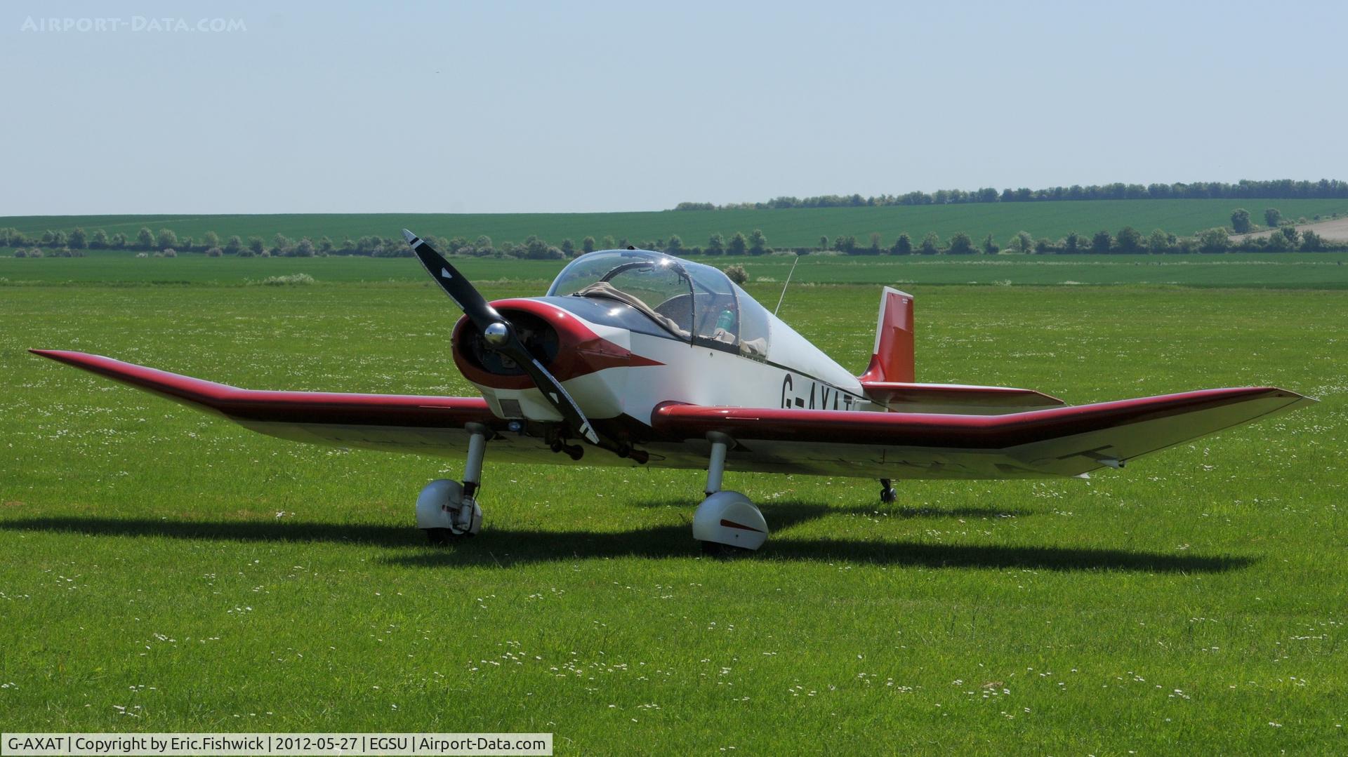 G-AXAT, 1958 Jodel D-117A C/N 836, 3. G-AXAT at IWM Duxford Jubilee Airshow, May 2012.
