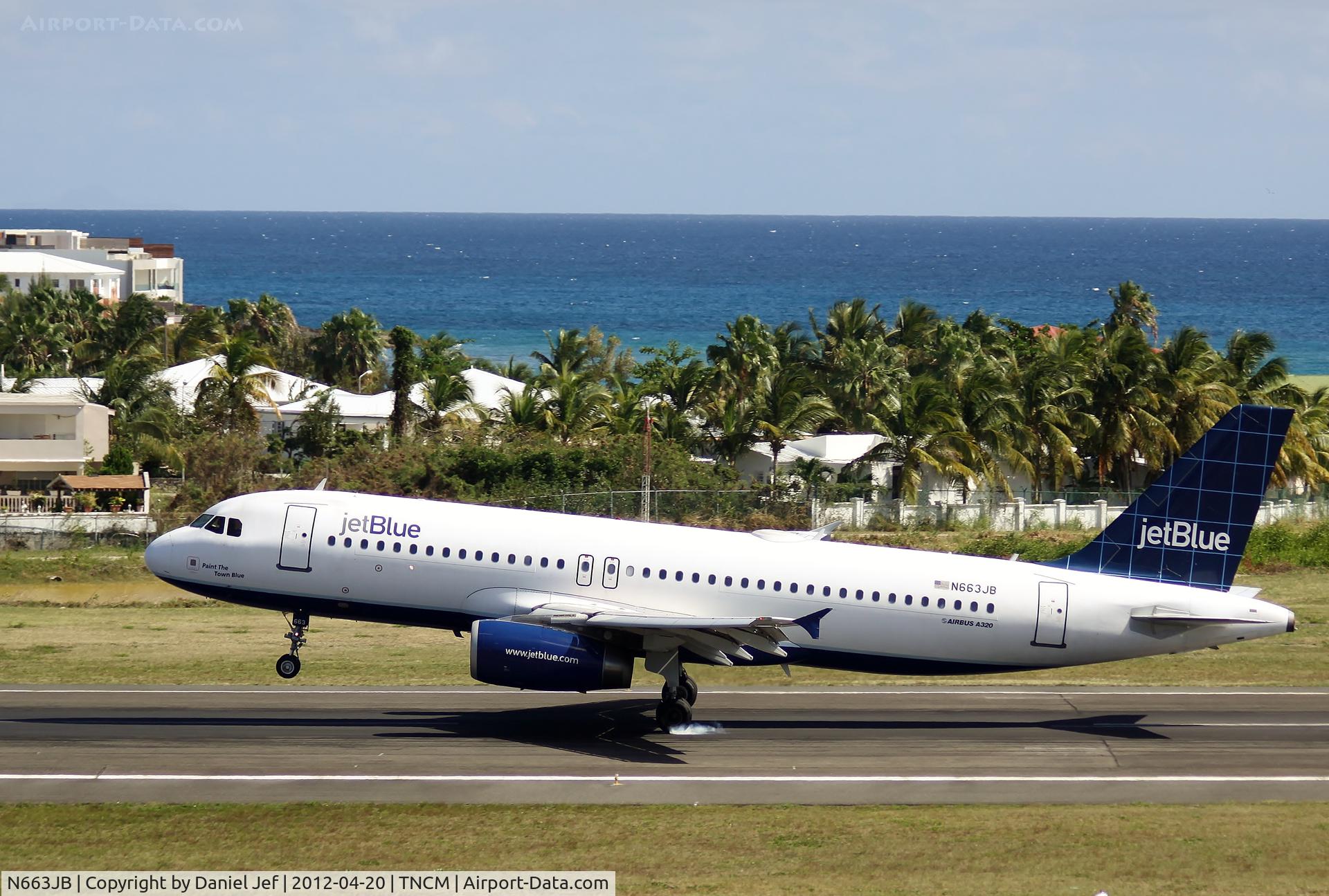 N663JB, 2007 Airbus A320-232 C/N 3287, N663JB