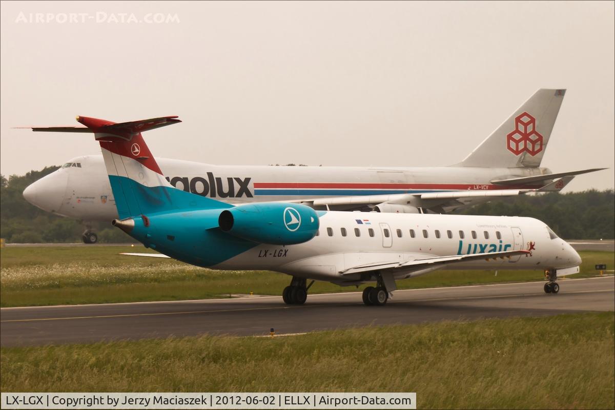 LX-LGX, 1999 Embraer EMB-145LU (ERJ-145LU) C/N 145147, Embraer ERJ-145LU
