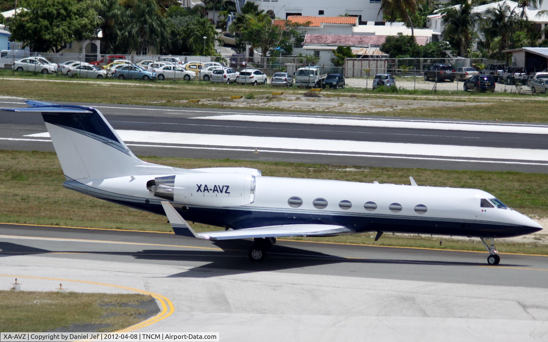 XA-AVZ, Gulfstream Aerospace G-IV C/N 1010, XA-AVZ