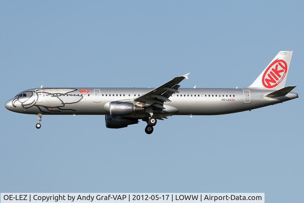 OE-LEZ, 2011 Airbus A321-211 C/N 4648, NIKI A321