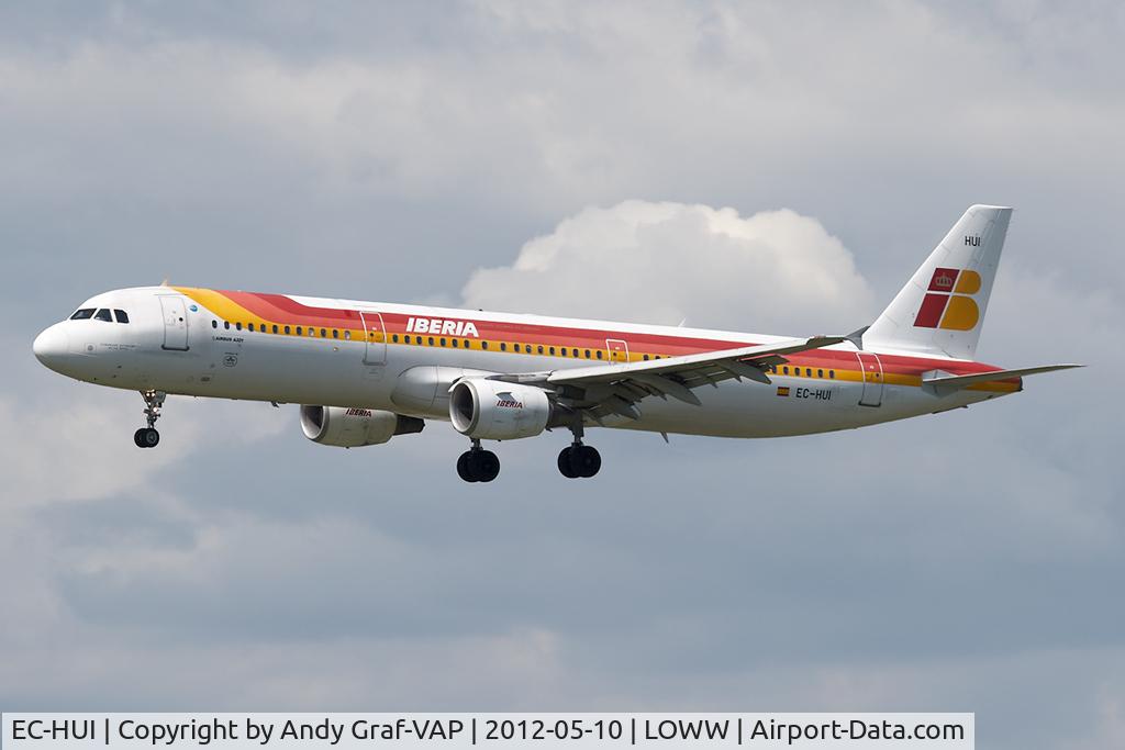 EC-HUI, 1999 Airbus A321-211 C/N 1027, Iberia A321