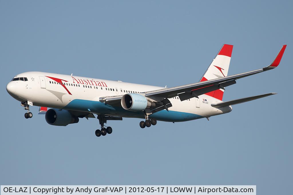 OE-LAZ, 1999 Boeing 767-3Z9 C/N 30331, Austrian Airlines 767-300