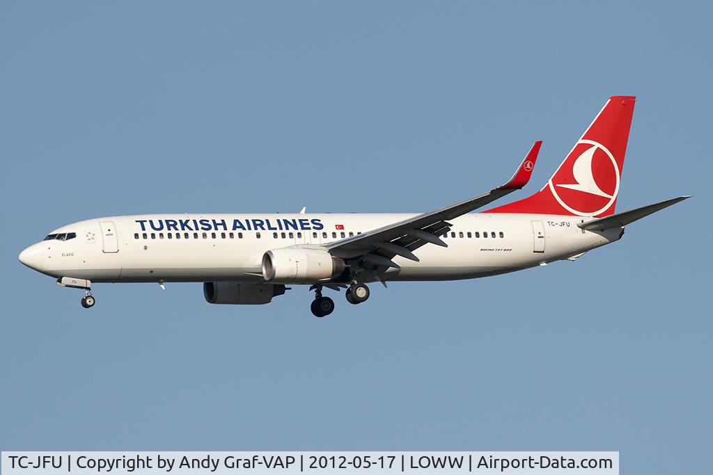TC-JFU, 1999 Boeing 737-8F2 C/N 29781, Turkish Airlines 737-800