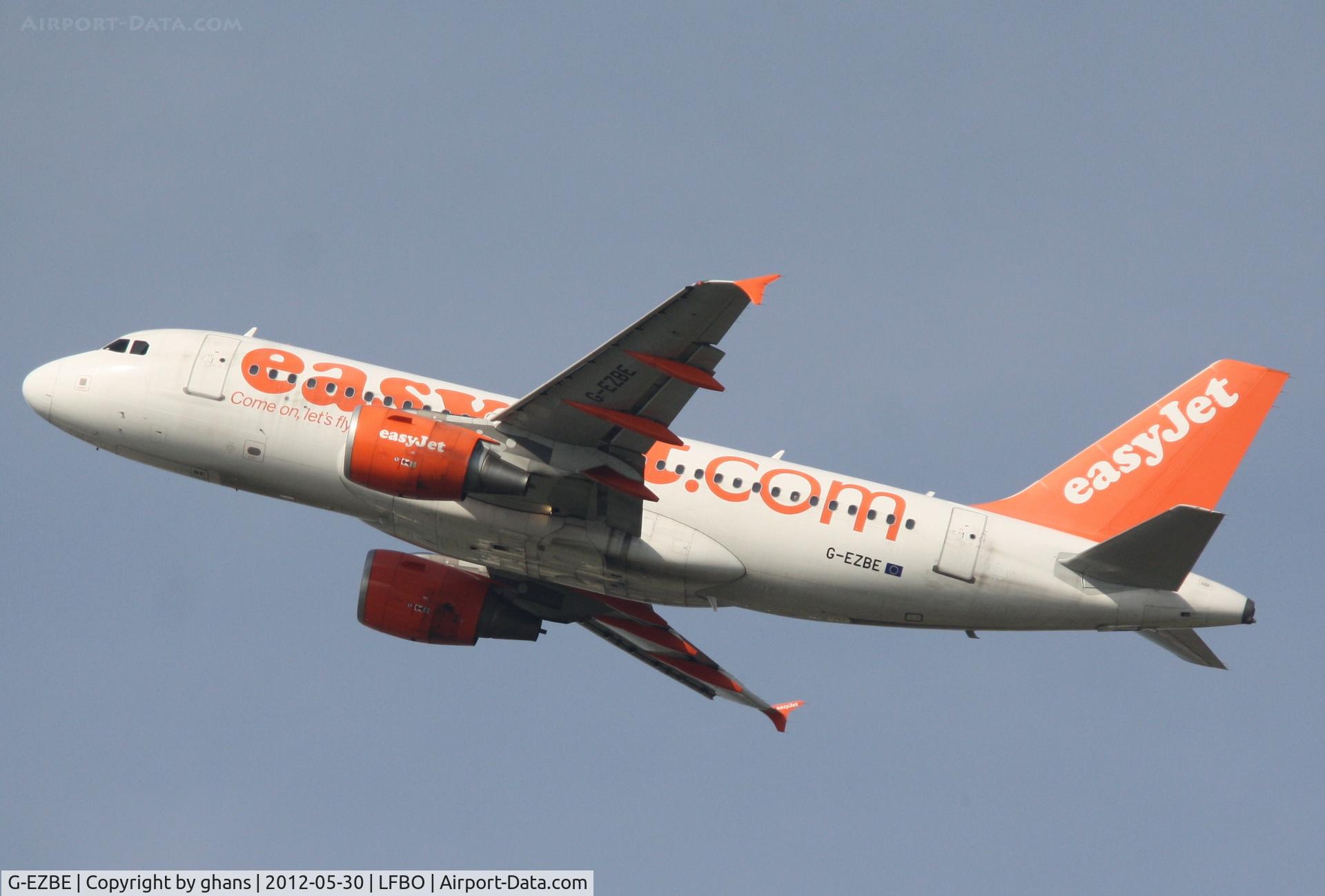 G-EZBE, 2006 Airbus A319-111 C/N 2884, EasyJet