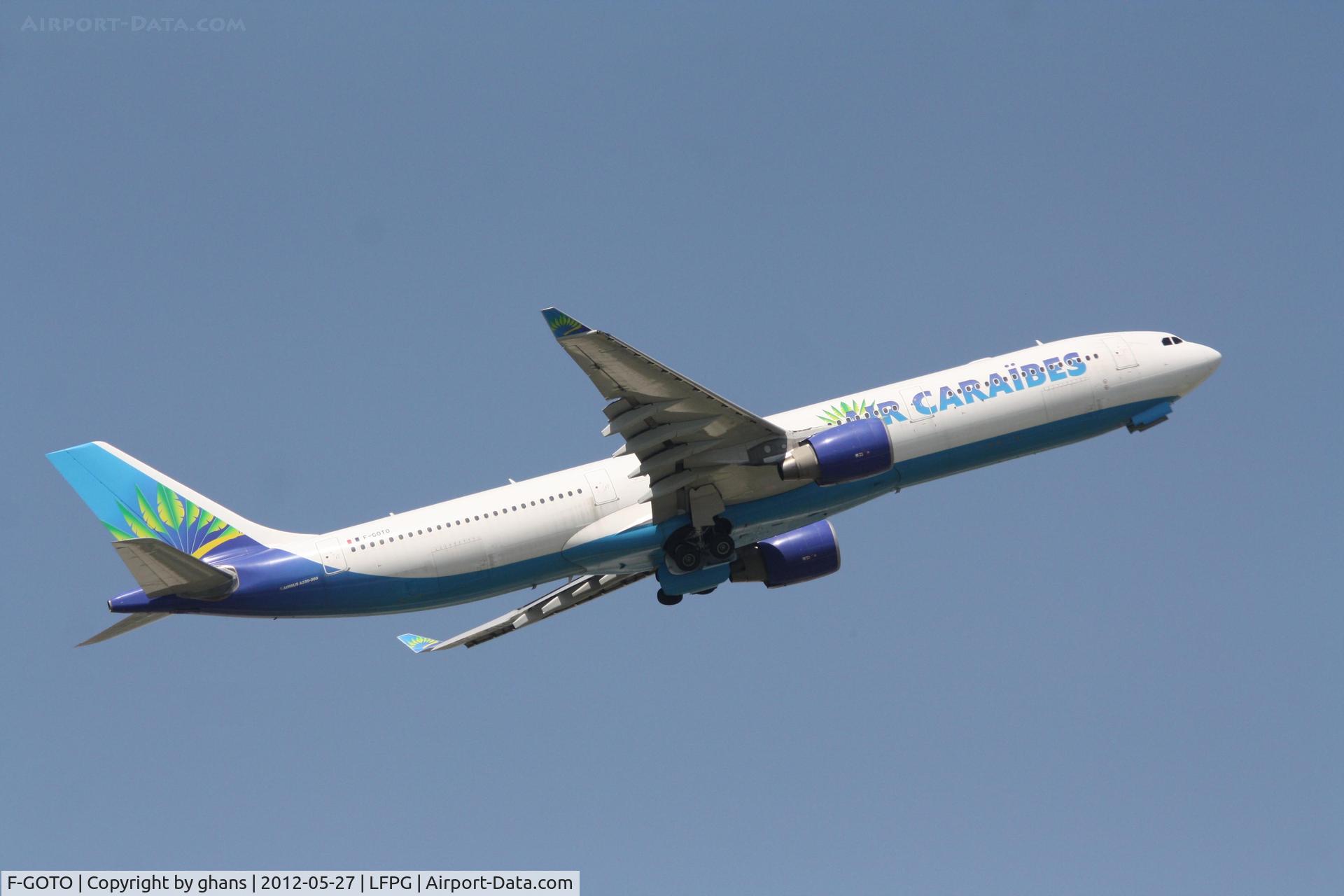F-GOTO, 2009 Airbus A330-323X C/N 1021, Climbing out CDG
