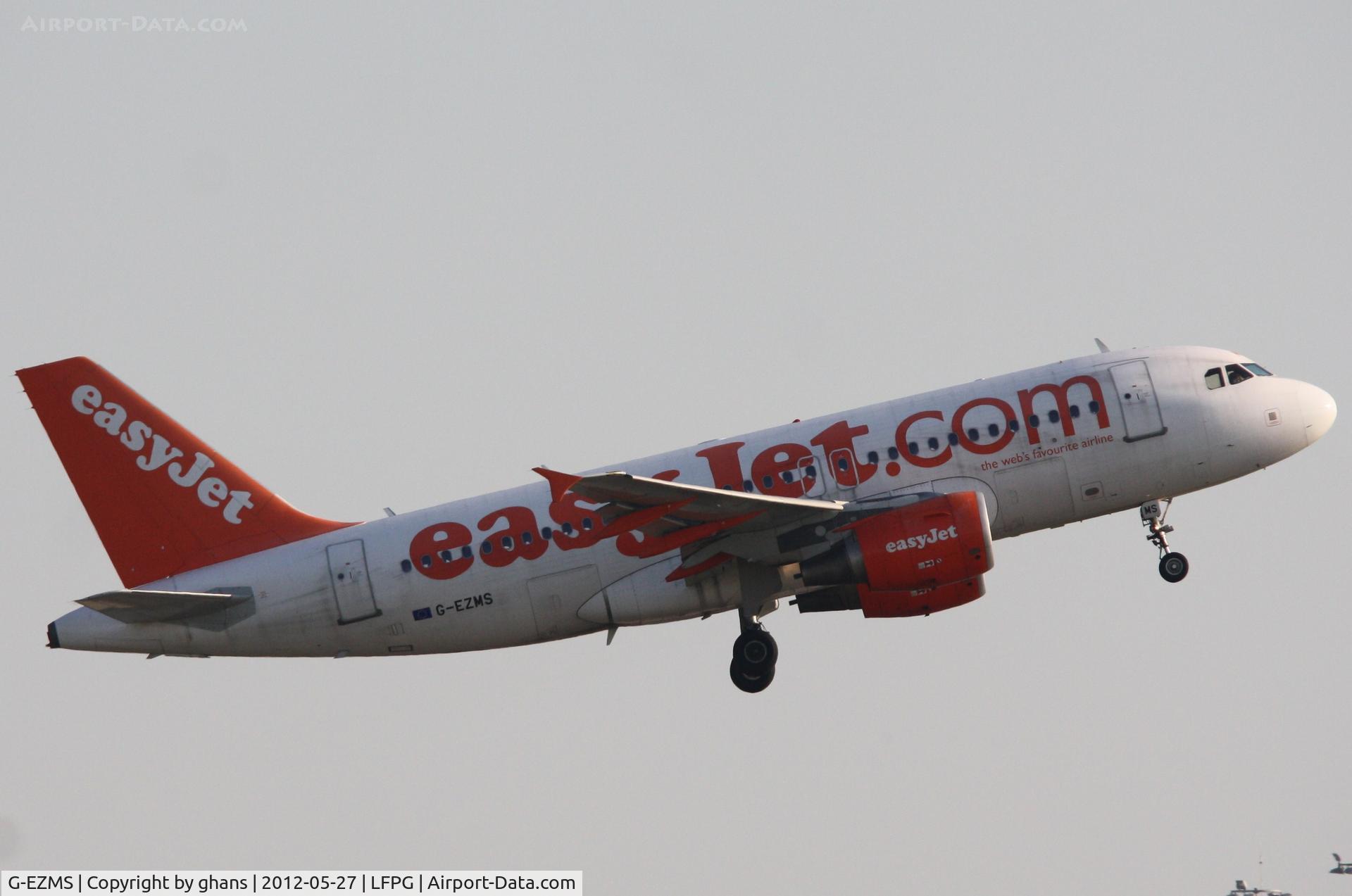 G-EZMS, 2004 Airbus A319-111 C/N 2378, EasyJet