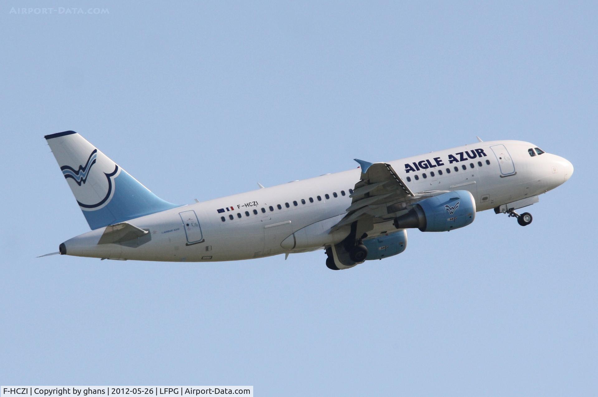 F-HCZI, 2010 Airbus A319-112 C/N 4268, Aigle Azur