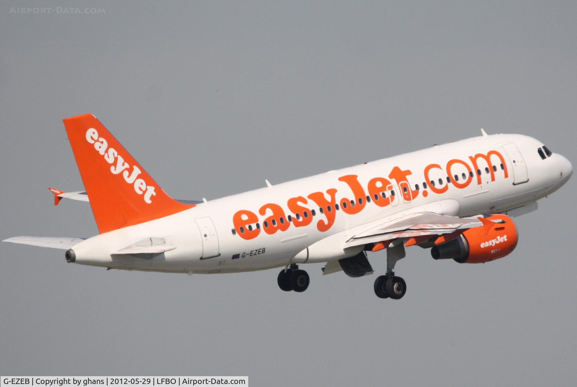 G-EZEB, 2004 Airbus A319-111 C/N 2120, EasyJet