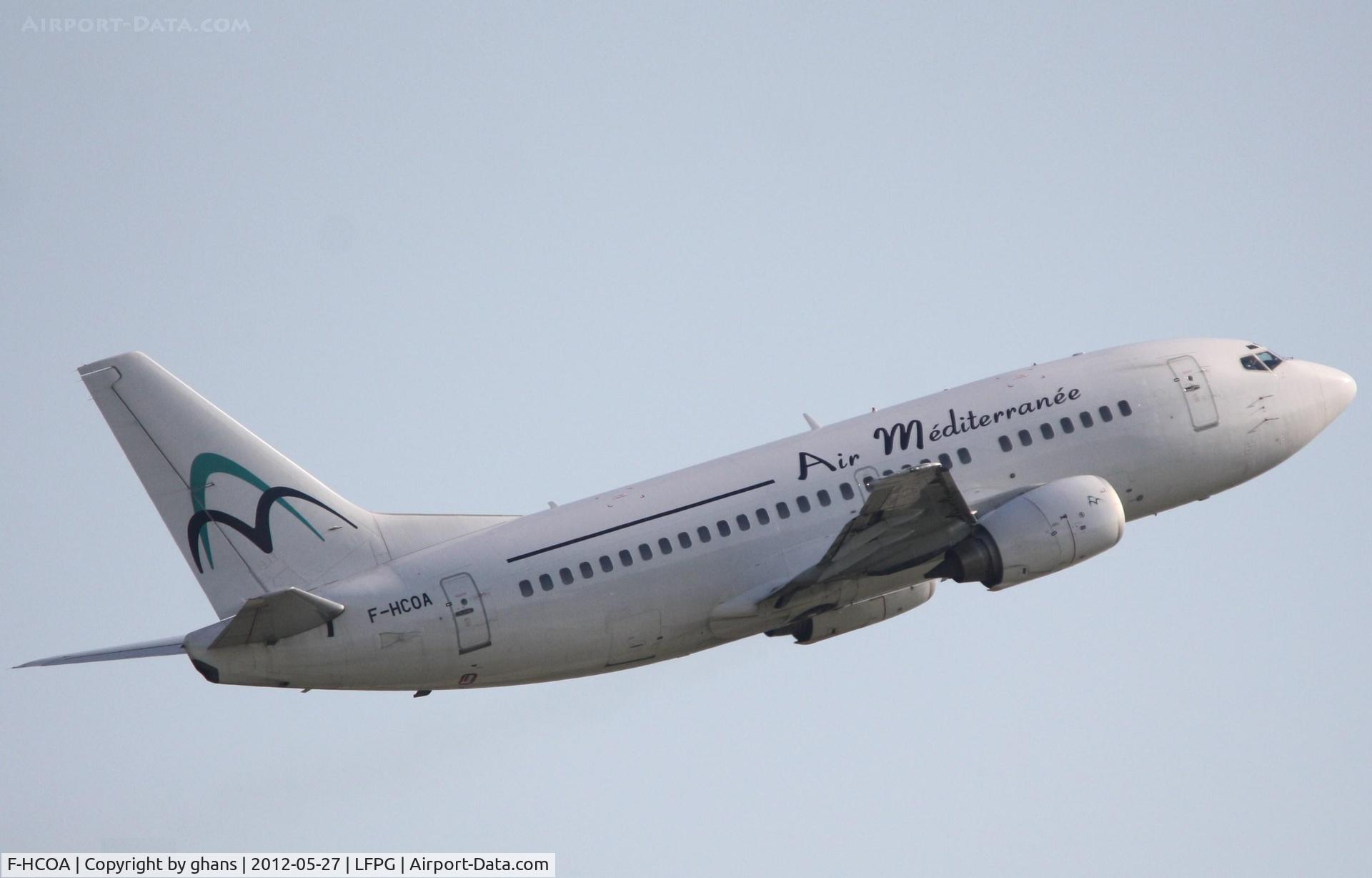 F-HCOA, 1996 Boeing 737-5L9 C/N 28084, Air Mediterranee