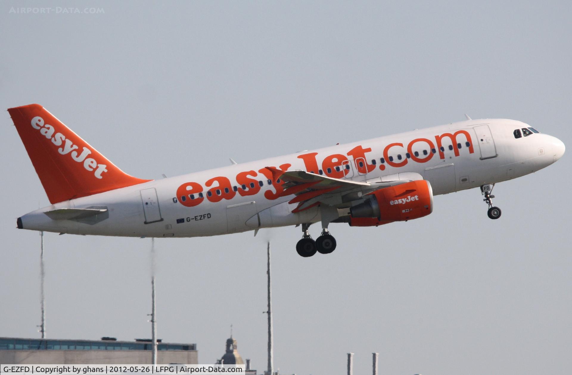 G-EZFD, 2009 Airbus A319-111 C/N 3810, EasyJet