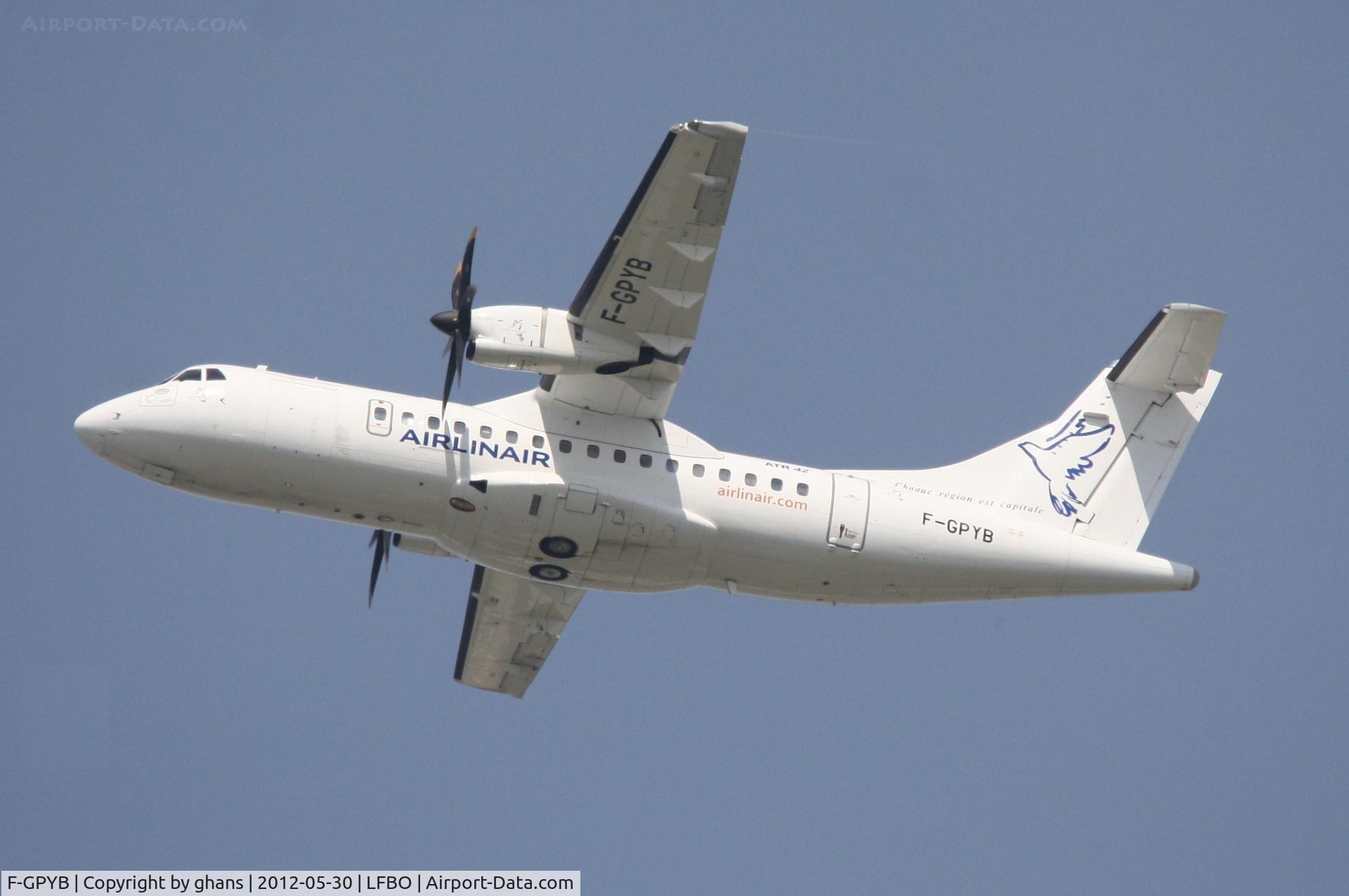 F-GPYB, 1996 ATR 42-500 C/N 480, Airlinair