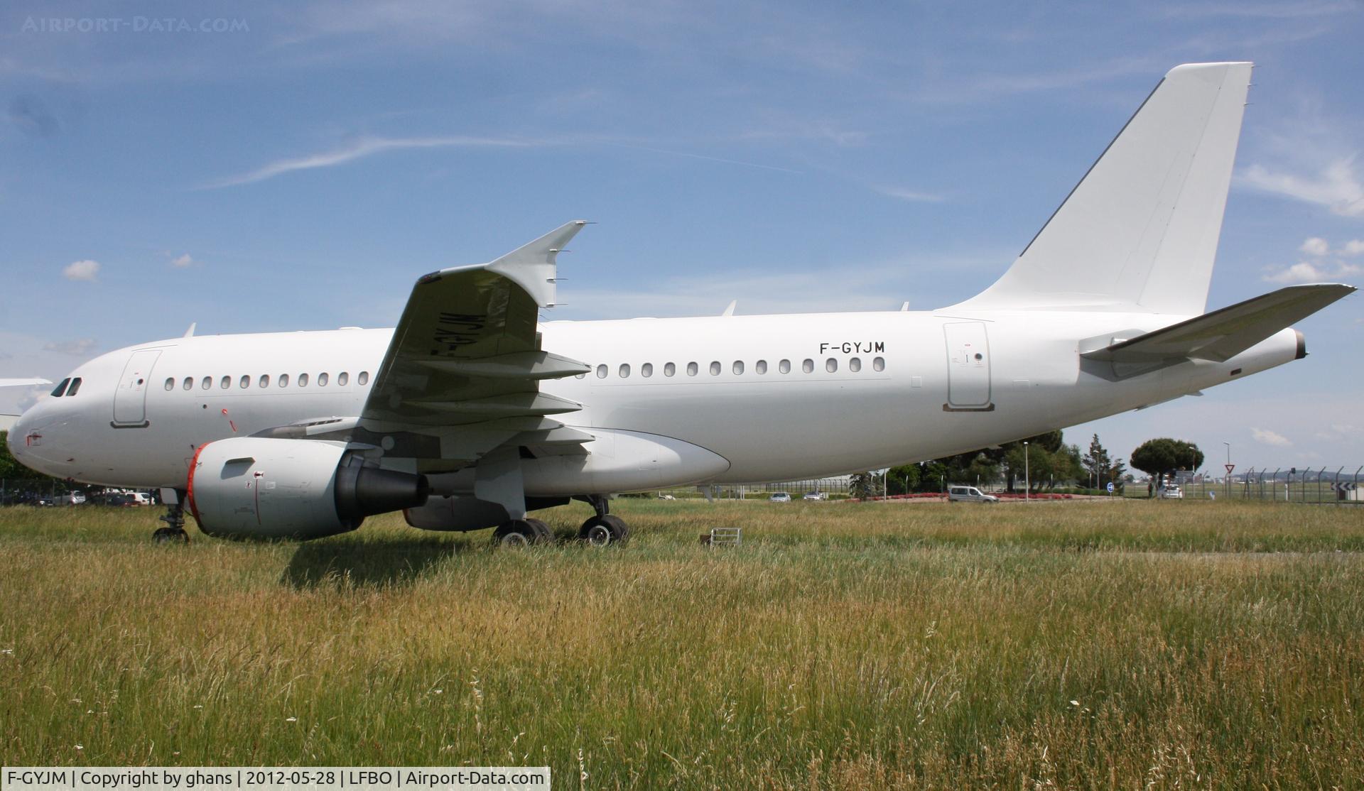 F-GYJM, 1999 Airbus A319-112 C/N 1145, stored @ TLS