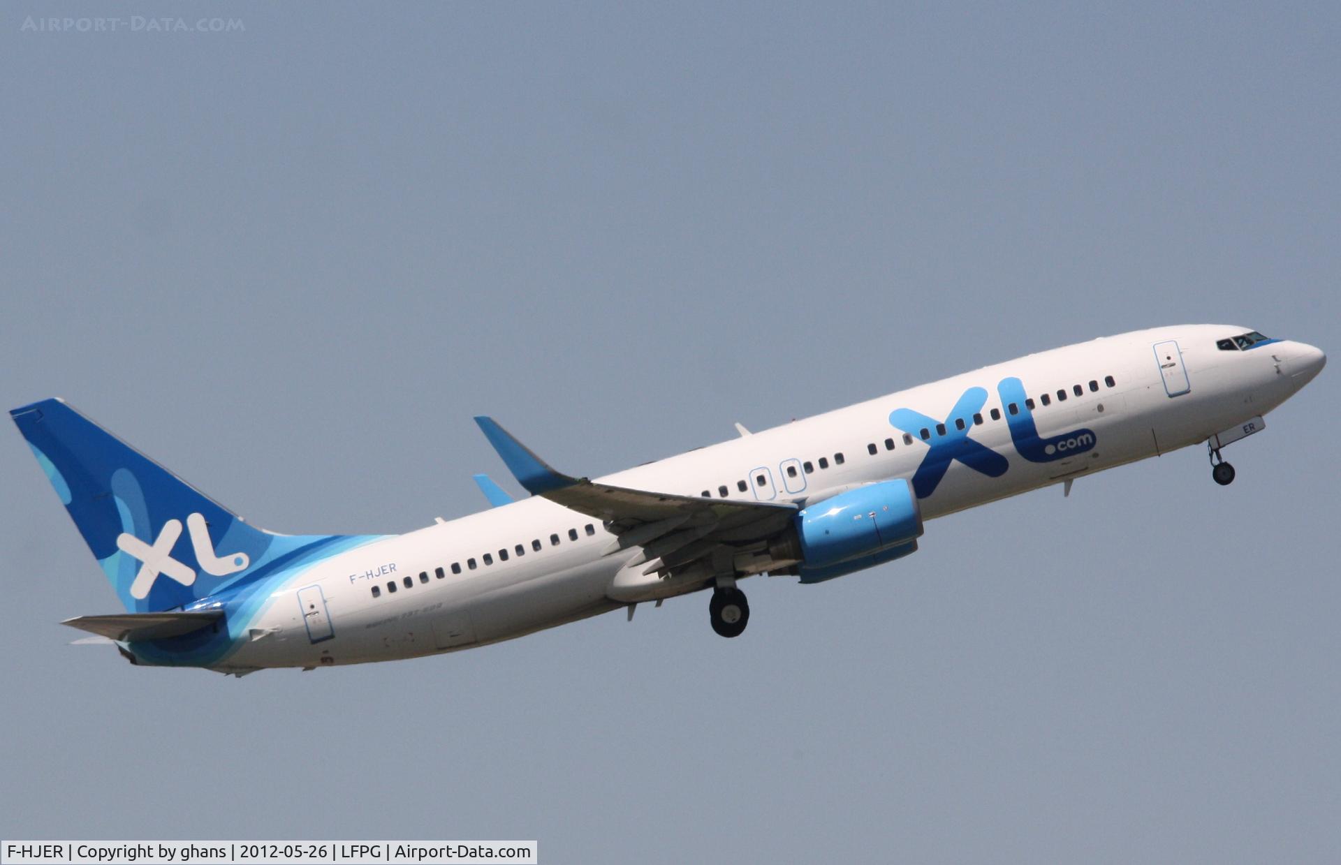 F-HJER, 2002 Boeing 737-86N C/N 32736, XL France