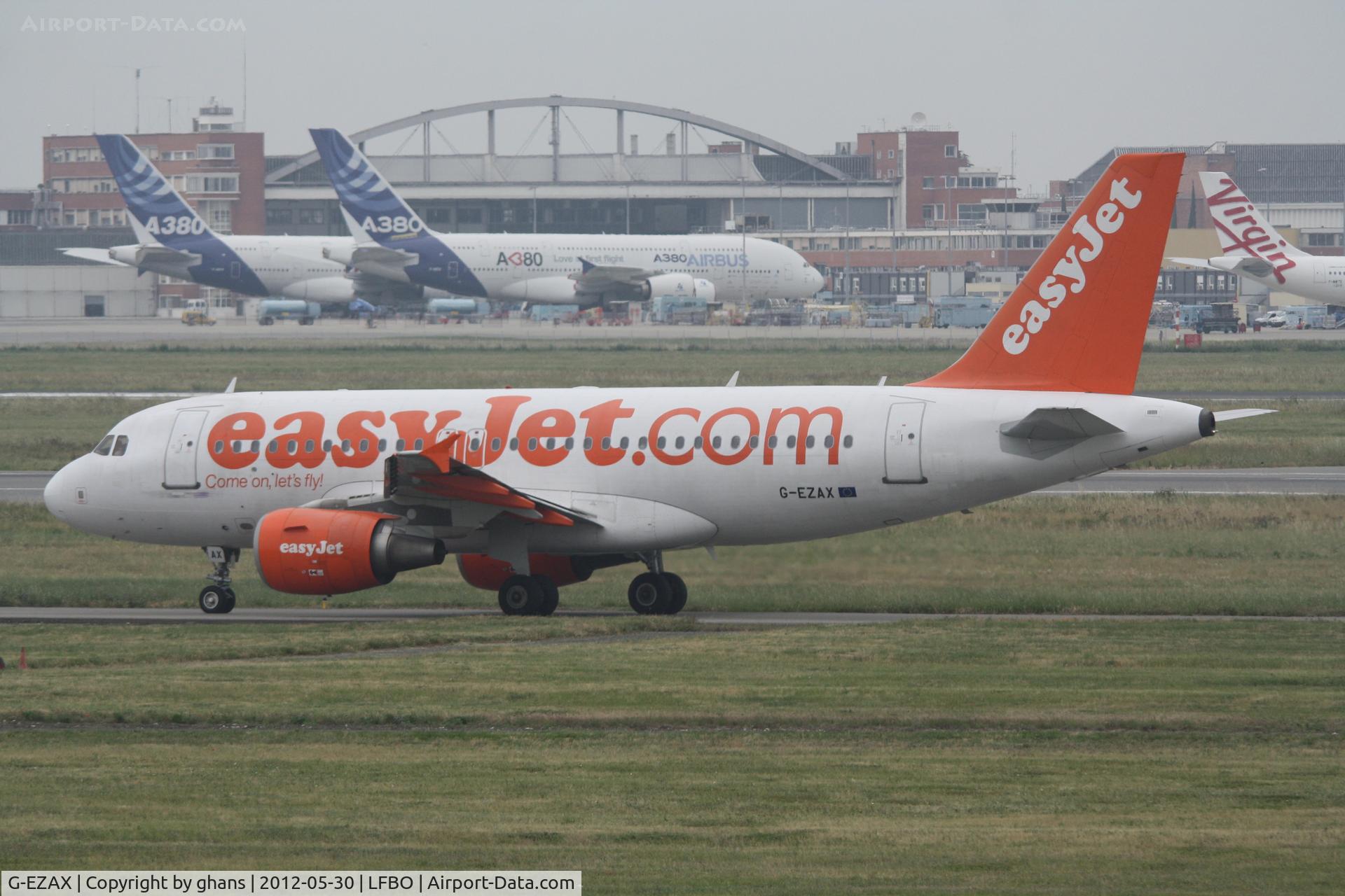 G-EZAX, 2006 Airbus A319-111 C/N 2818, EasyJet