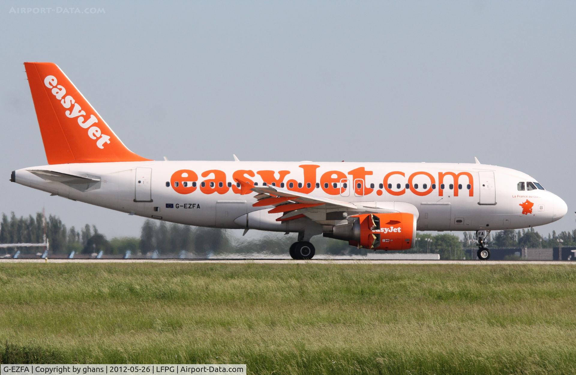 G-EZFA, 2009 Airbus A319-111 C/N 3788, EasyJet