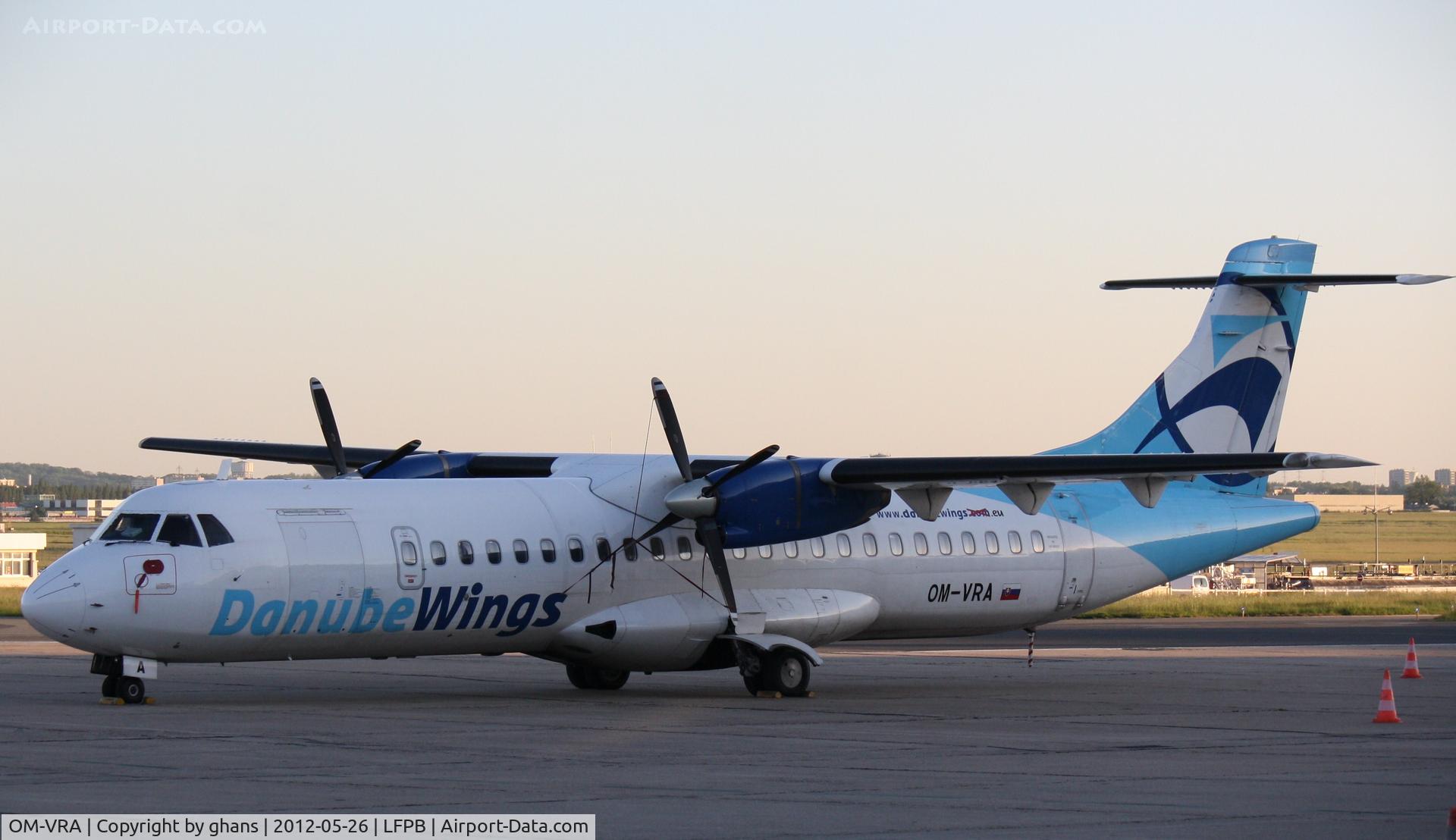 OM-VRA, 1993 ATR 72-202 C/N 373, Parked @ LBG