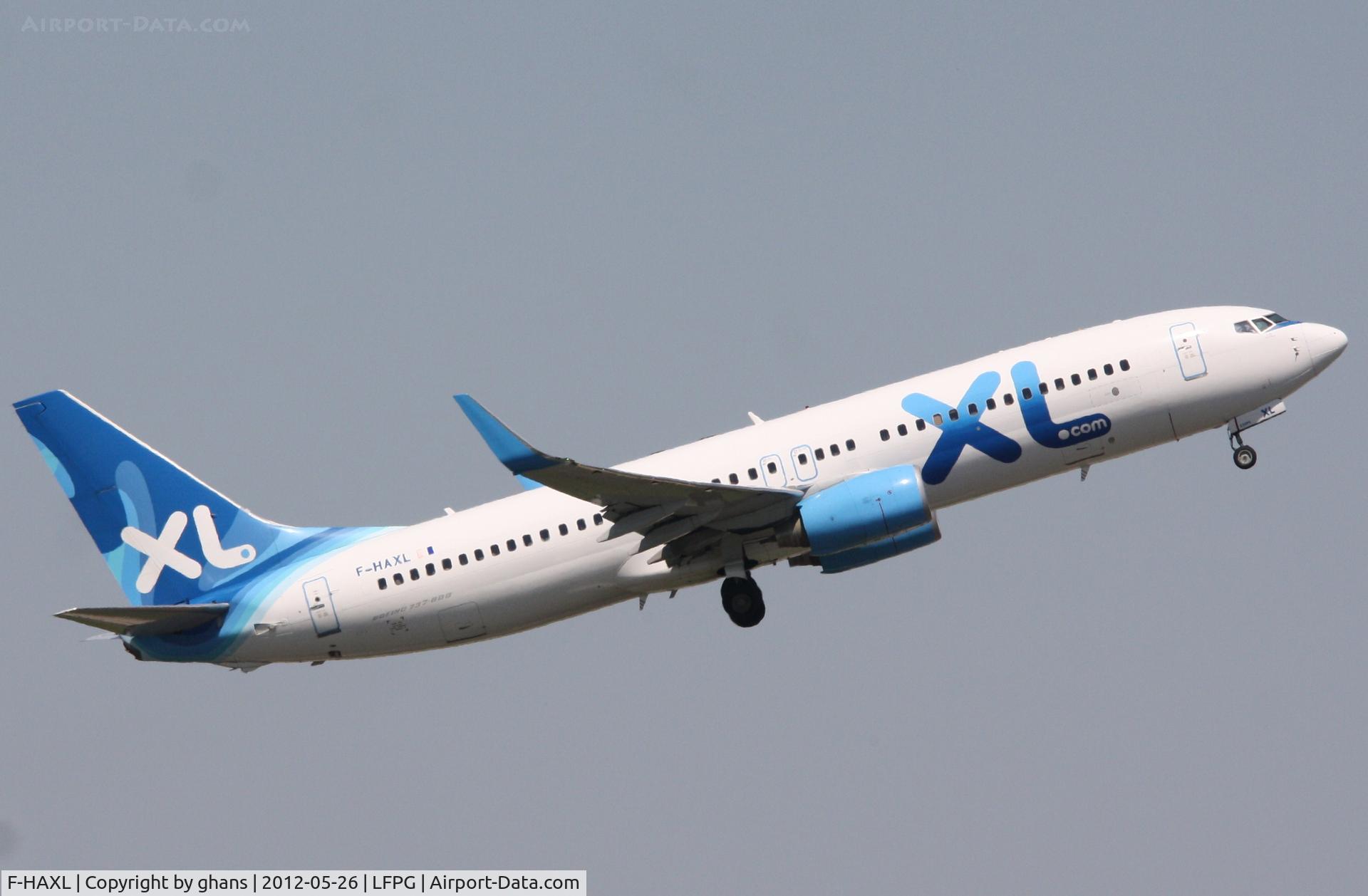 F-HAXL, 2008 Boeing 737-8Q8 C/N 35279, XL France