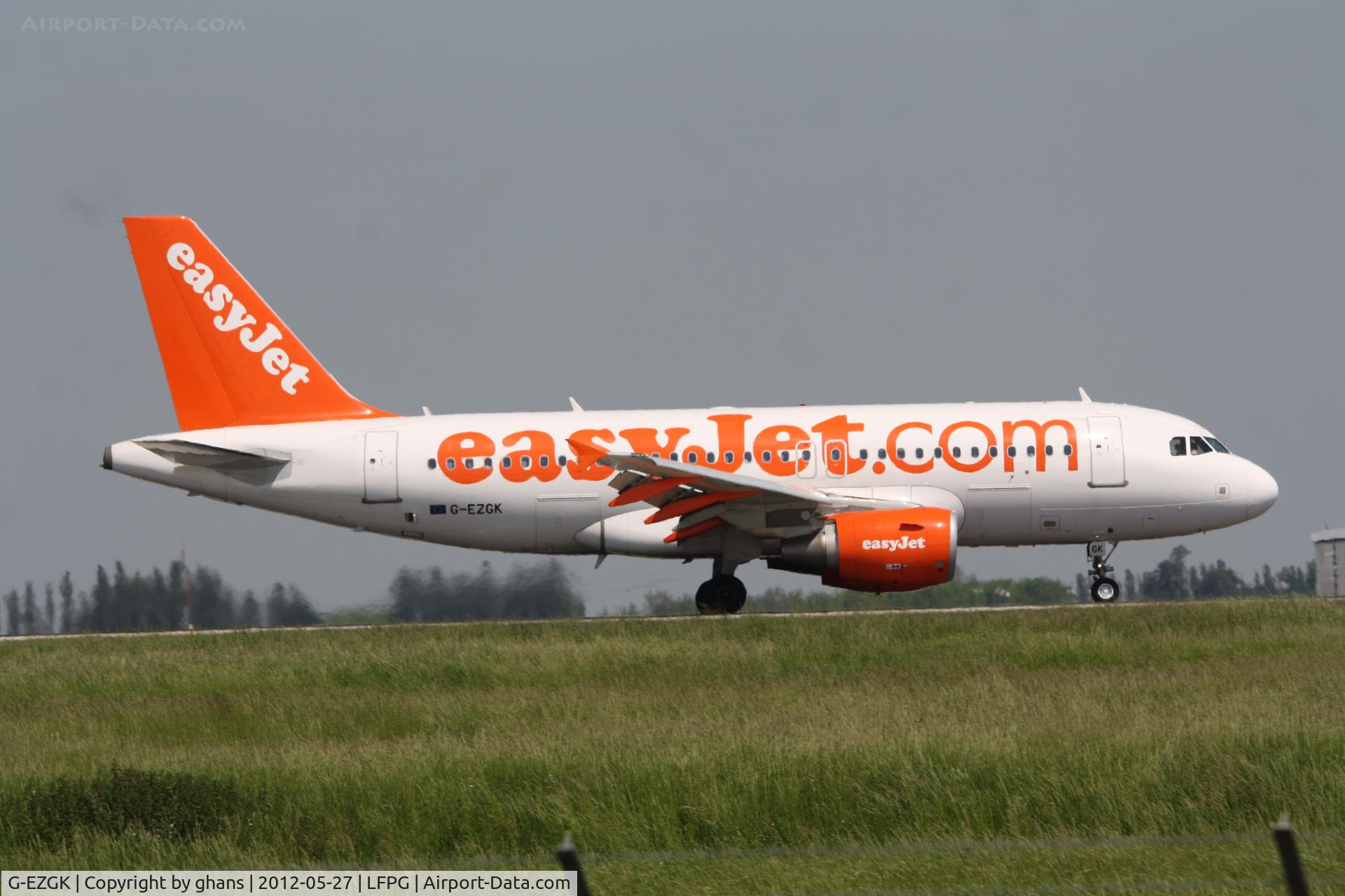 G-EZGK, 2011 Airbus A319-111 C/N 4717, EasyJet