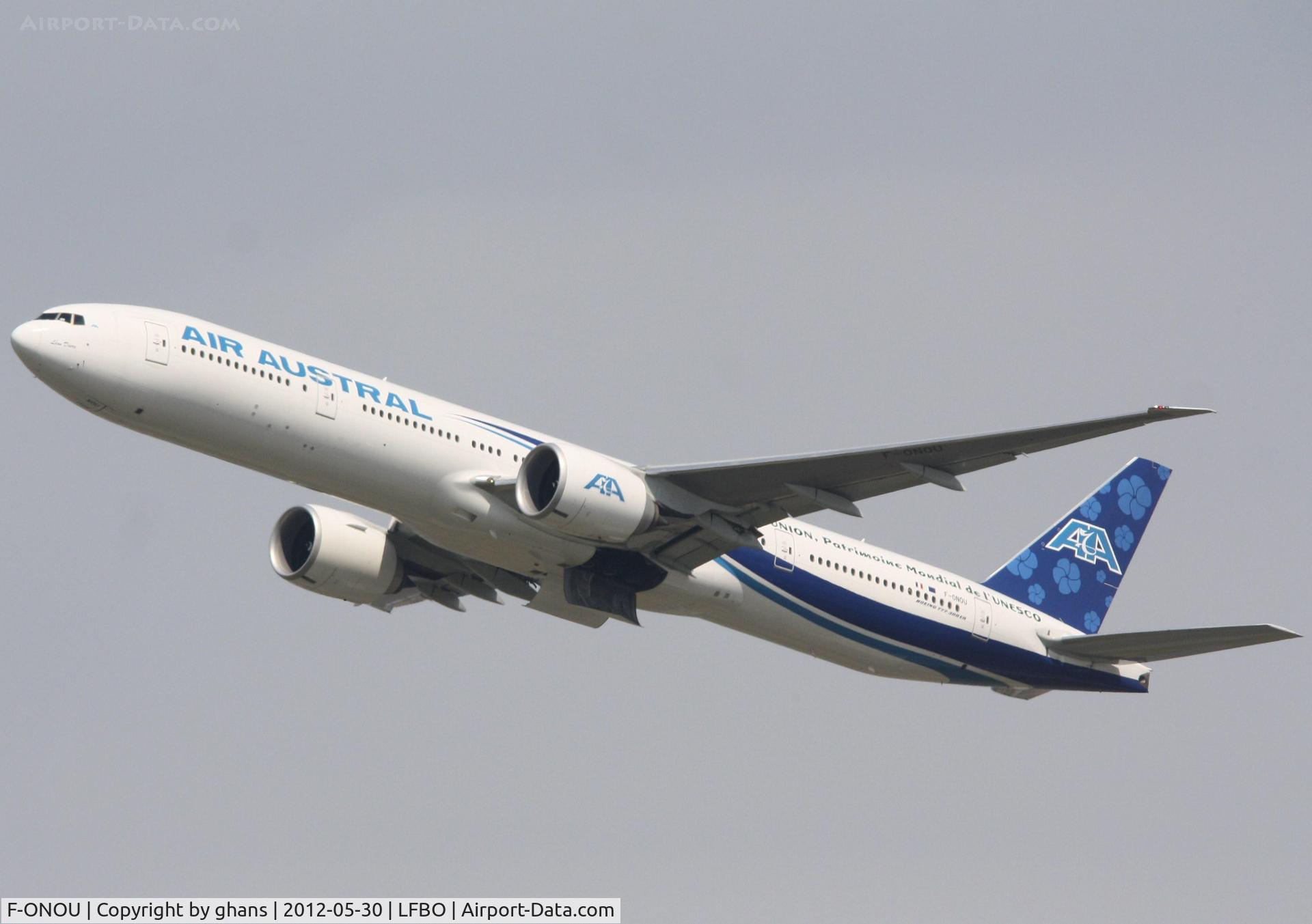 F-ONOU, 2009 Boeing 777-3Q8/ER C/N 35783, Air Austral