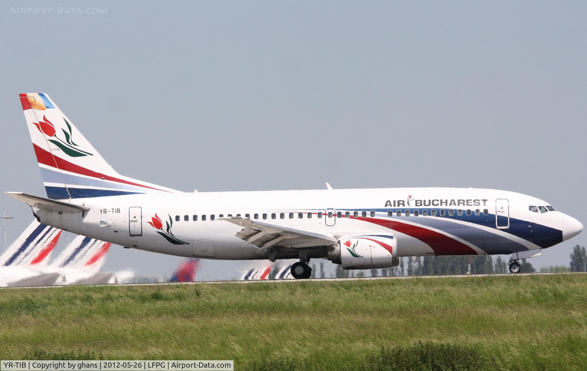 YR-TIB, 1995 Boeing 737-3L9 C/N 27924, Air Bucharest