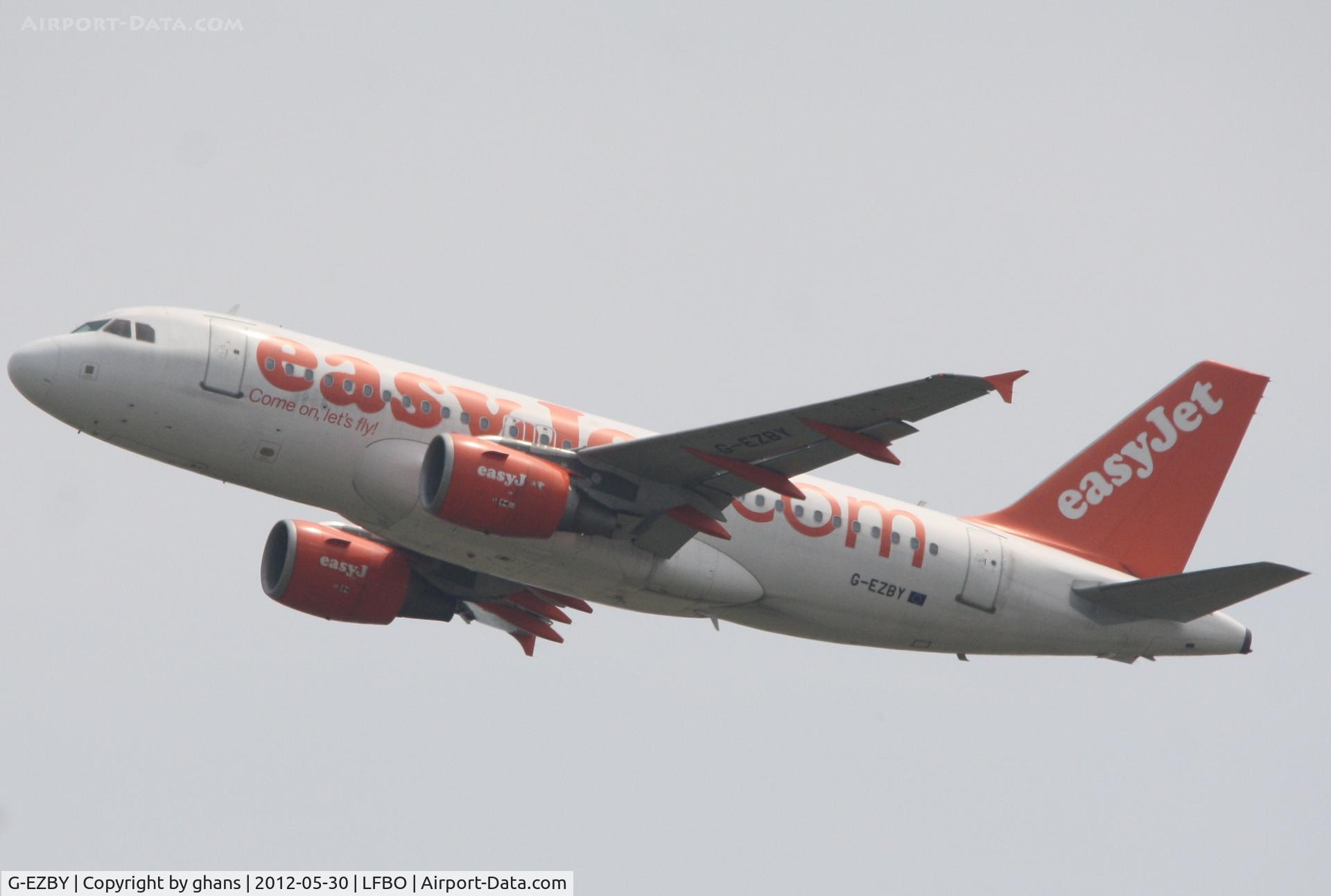 G-EZBY, 2007 Airbus A319-111 C/N 3176, EasyJet