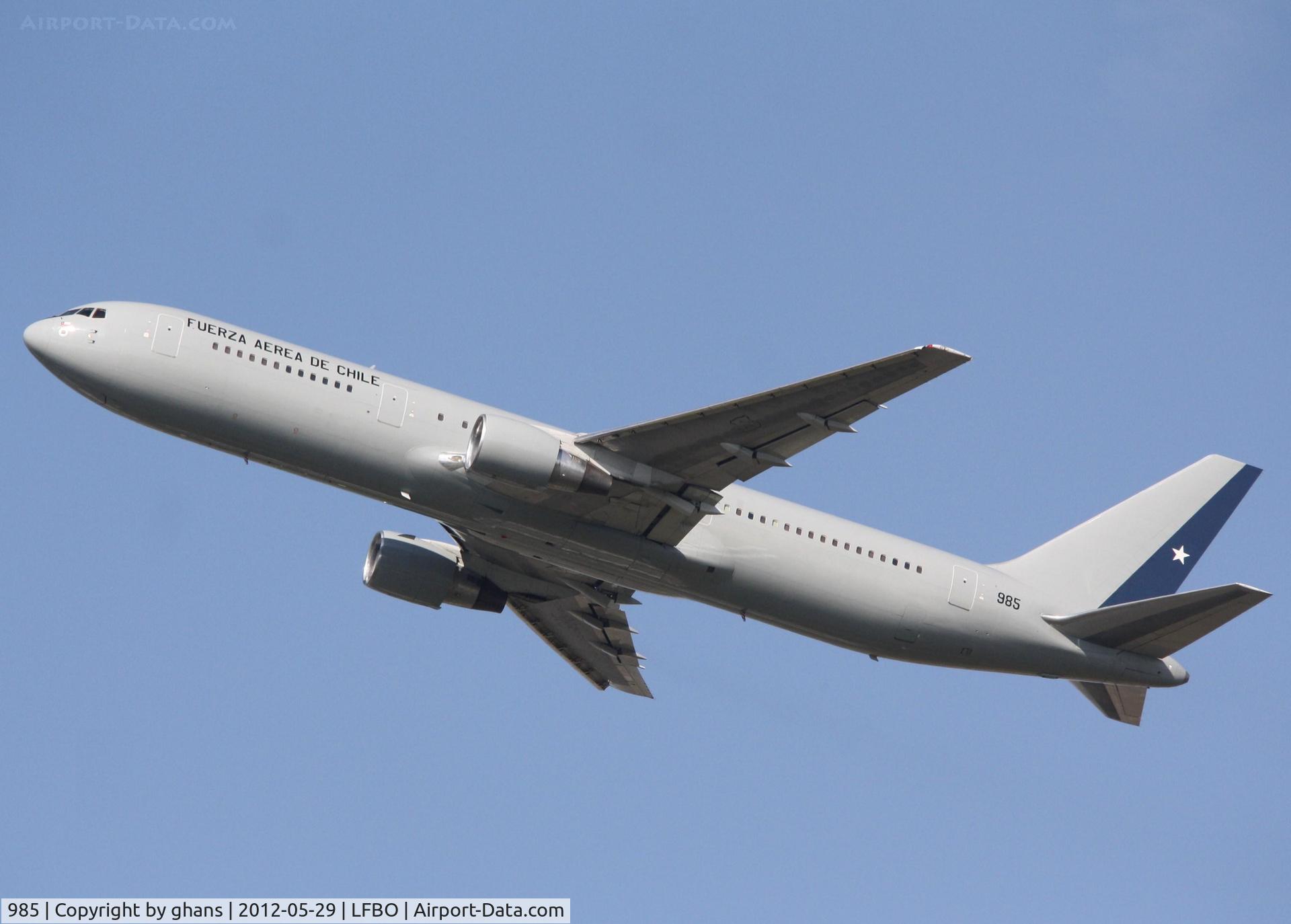 985, 1993 Boeing 767-3Y0/ER C/N 26205, Fuerza Aerea de Chile